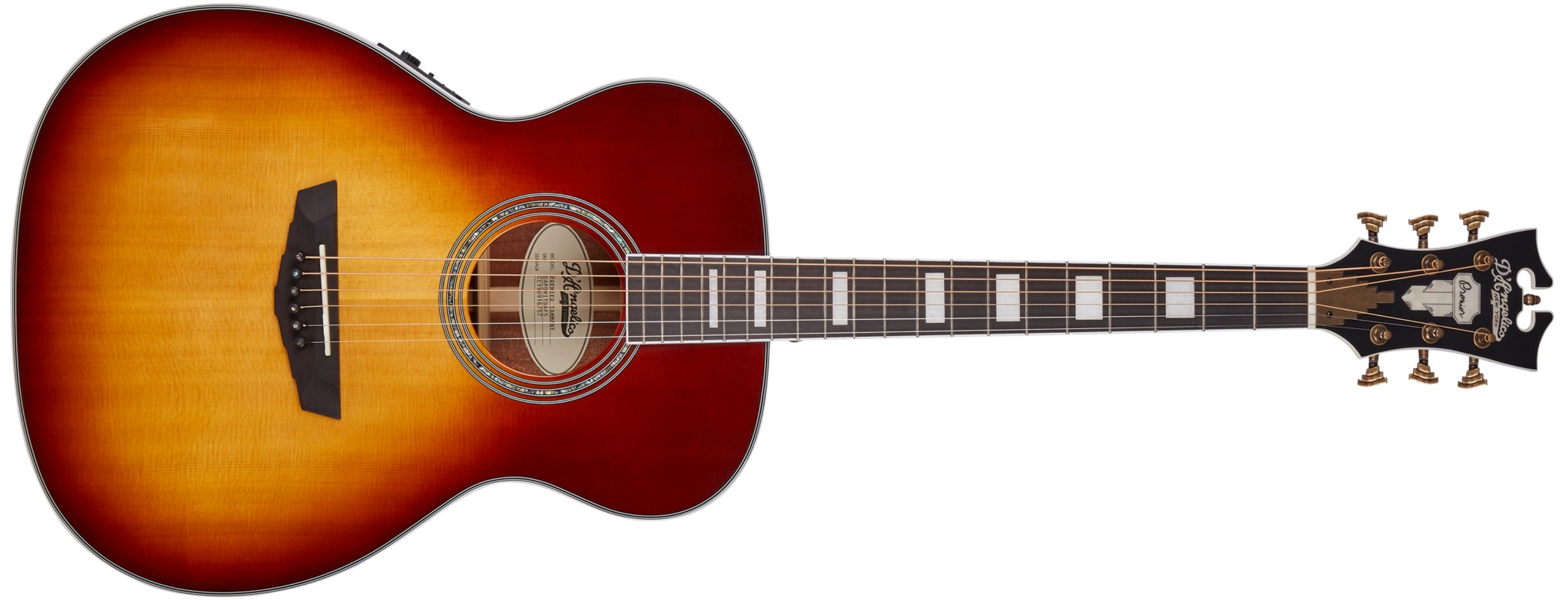 D'Angelico Premier Tammany Iced Tea Burst