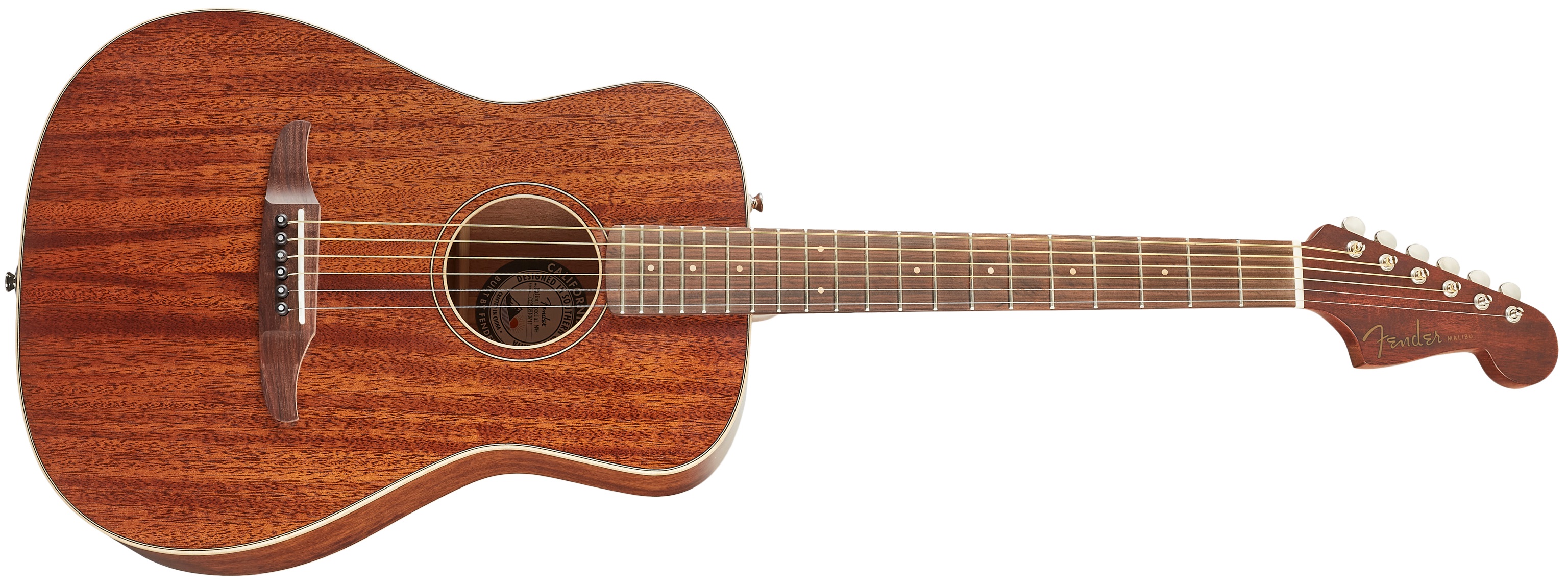 Levně Fender Malibu Special All Mahogany PF NA