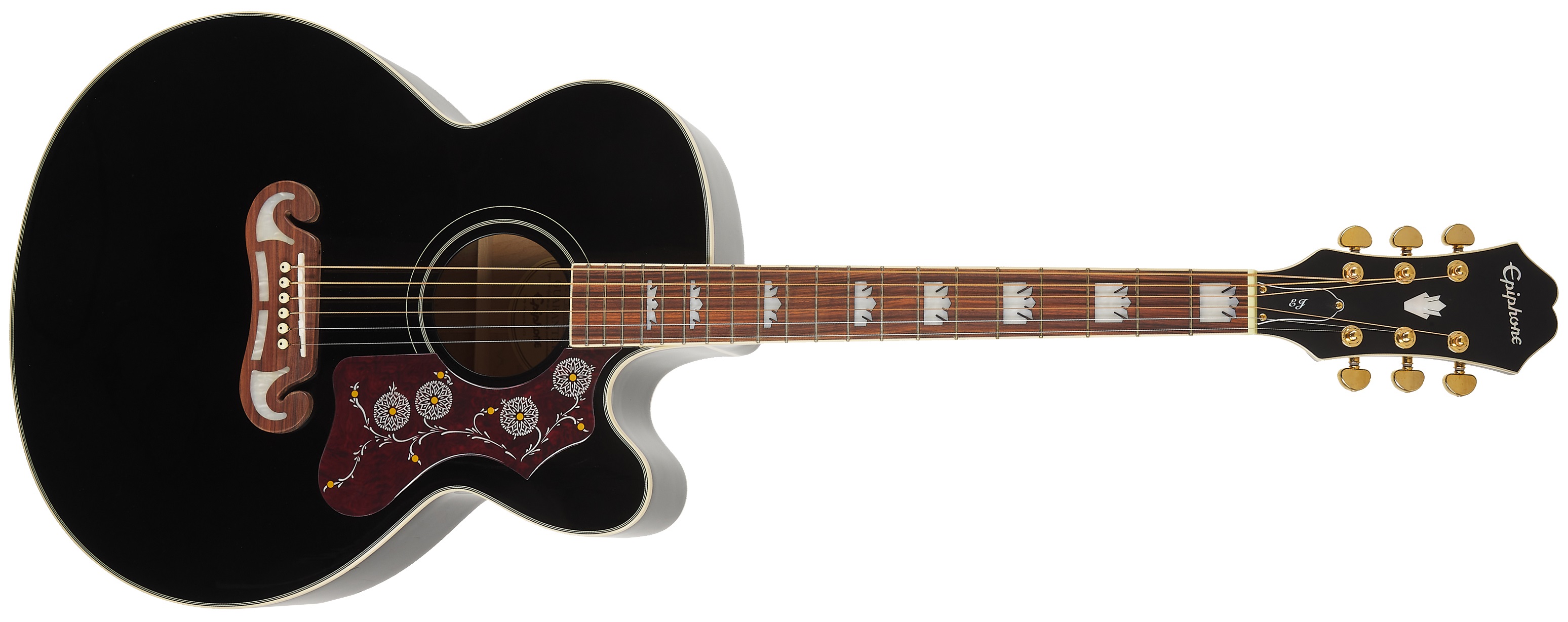 Levně Epiphone J-200EC Studio BK