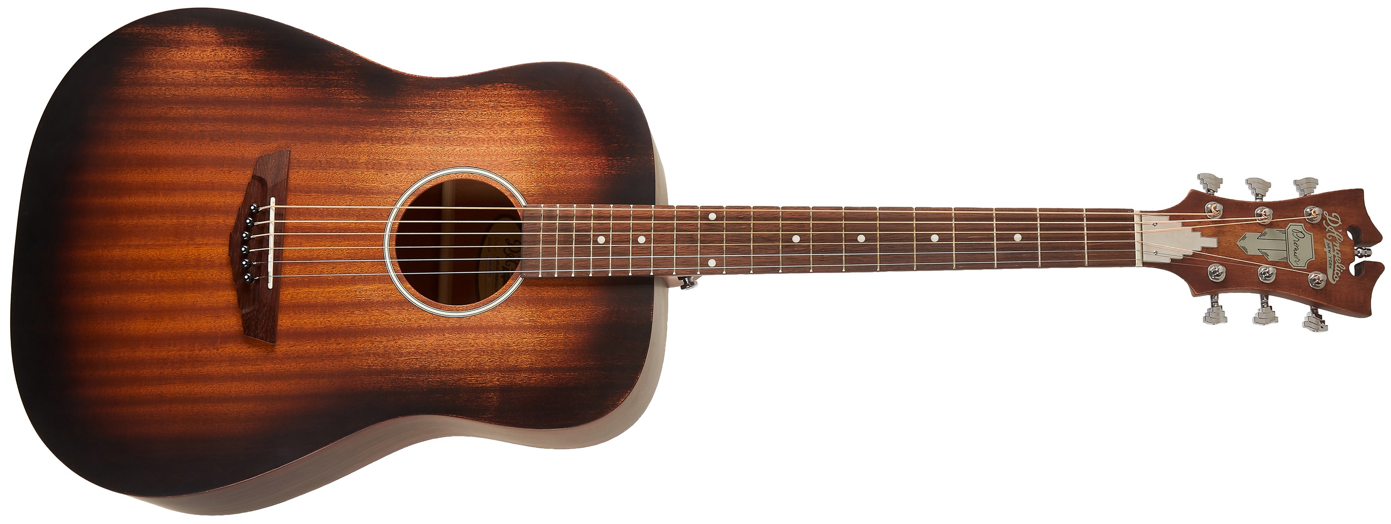 Levně D'Angelico Lexington LS Dreadnought Aged Mahogany
