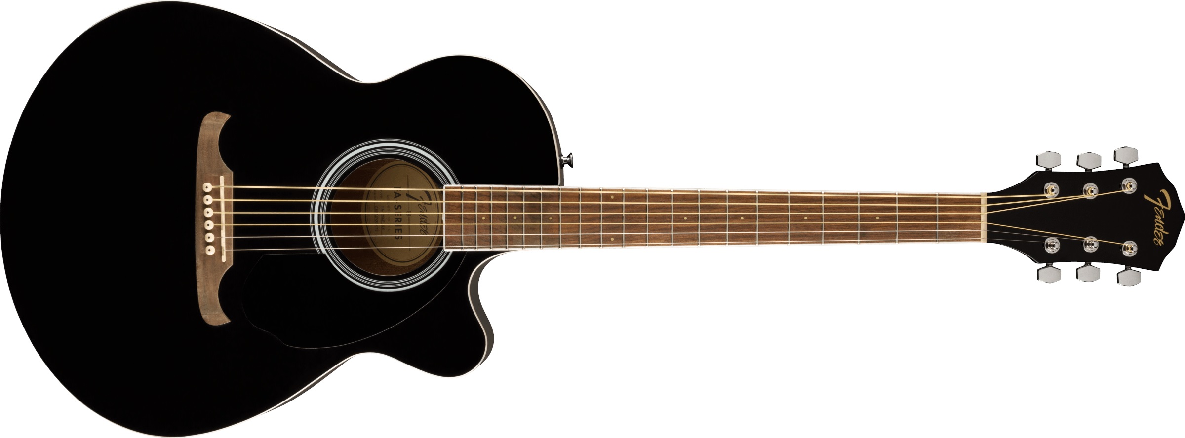 Levně Fender FA-135CE Concert WN BK