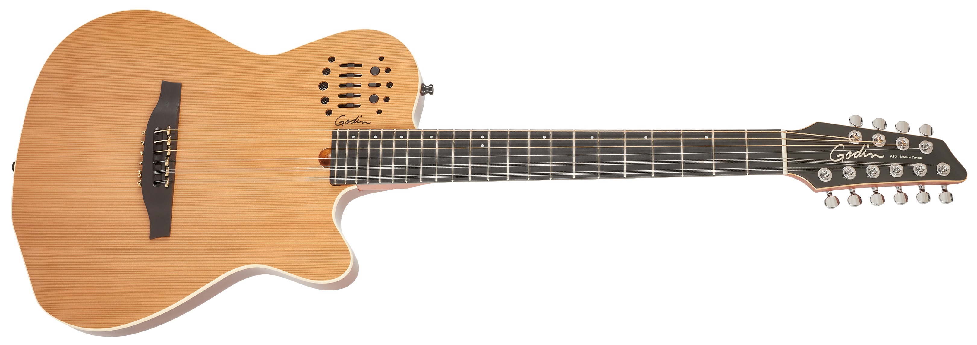 Levně Godin A10 Natural Steel Mahogany Cedar SG