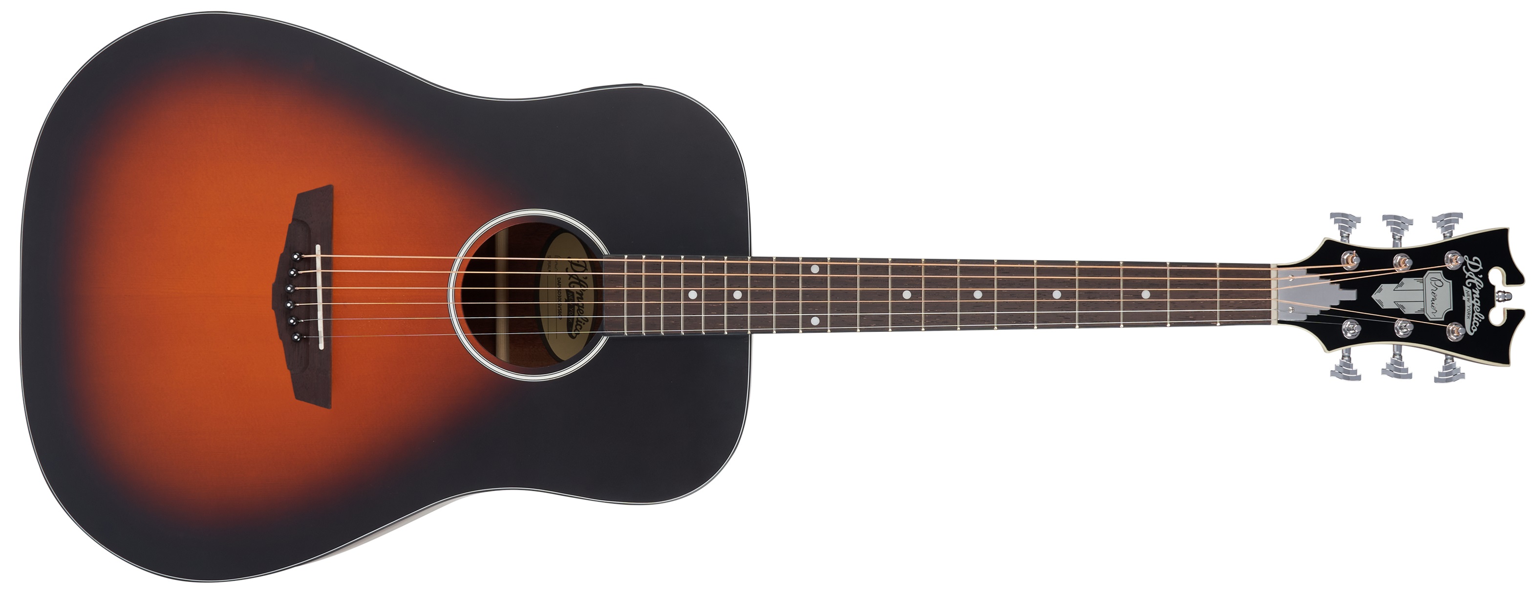 Levně D'Angelico Lexington LS Dreadnought E Satin Vintage Sunburst