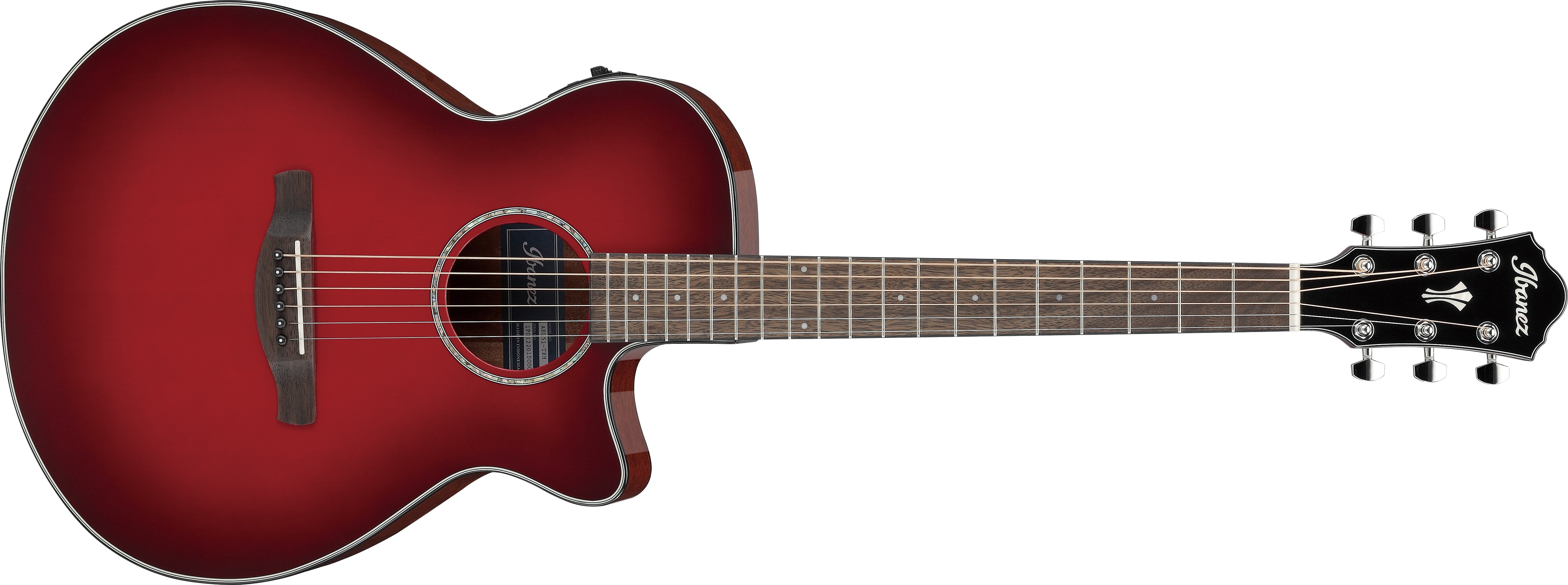 Ibanez AEG51 Transparent Red Sunburst