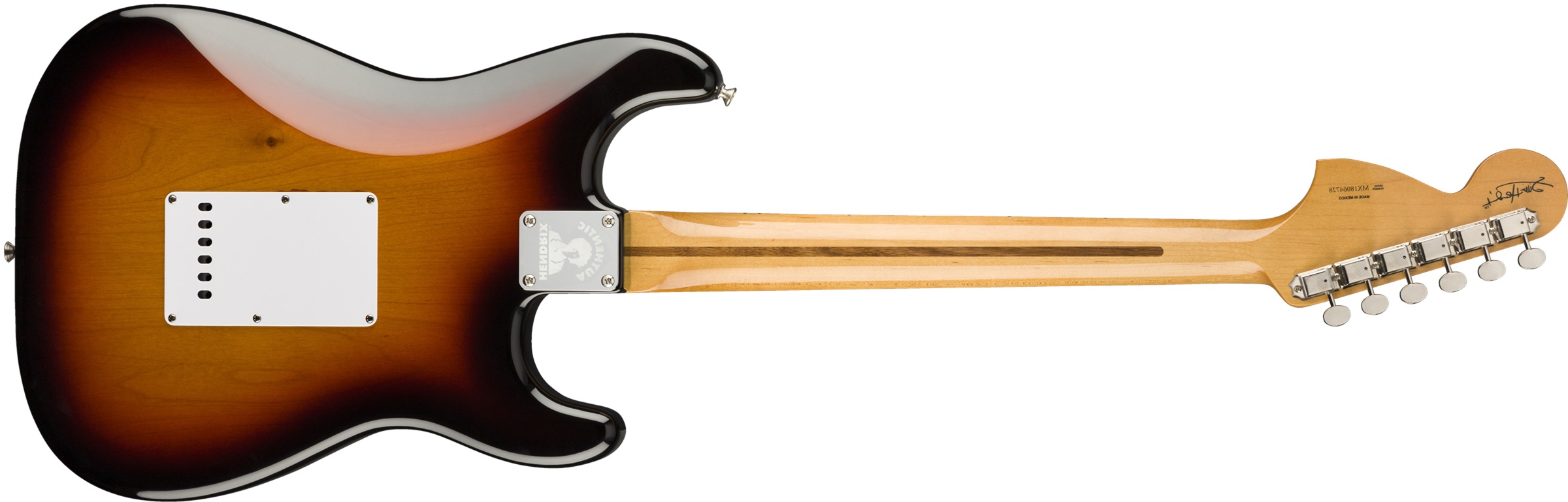 Fender Jimi Hendrix Stratocaster MN 3TS (obrázek 2)