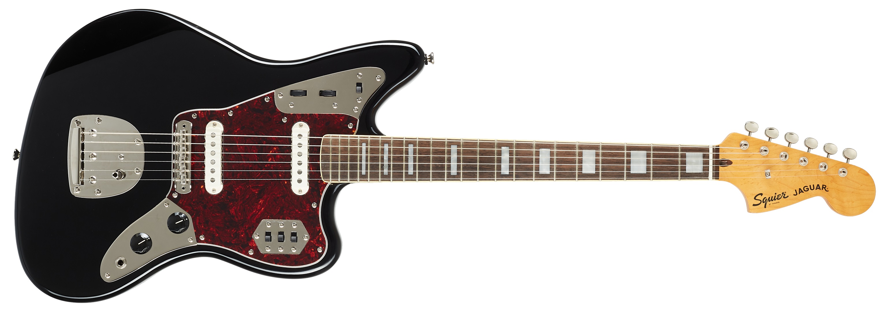 Fender Squier Classic Vibe 70s Jaguar LRL Black (použité)