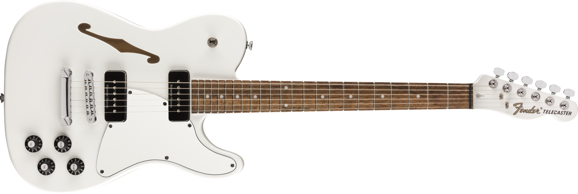 Levně Fender Jim Adkins JA-90 Telecaster Thinline LRL WH