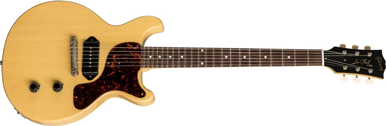Levně Gibson Custom 1958 Les Paul Junior Double Cut Reissue VOS TV Yellow