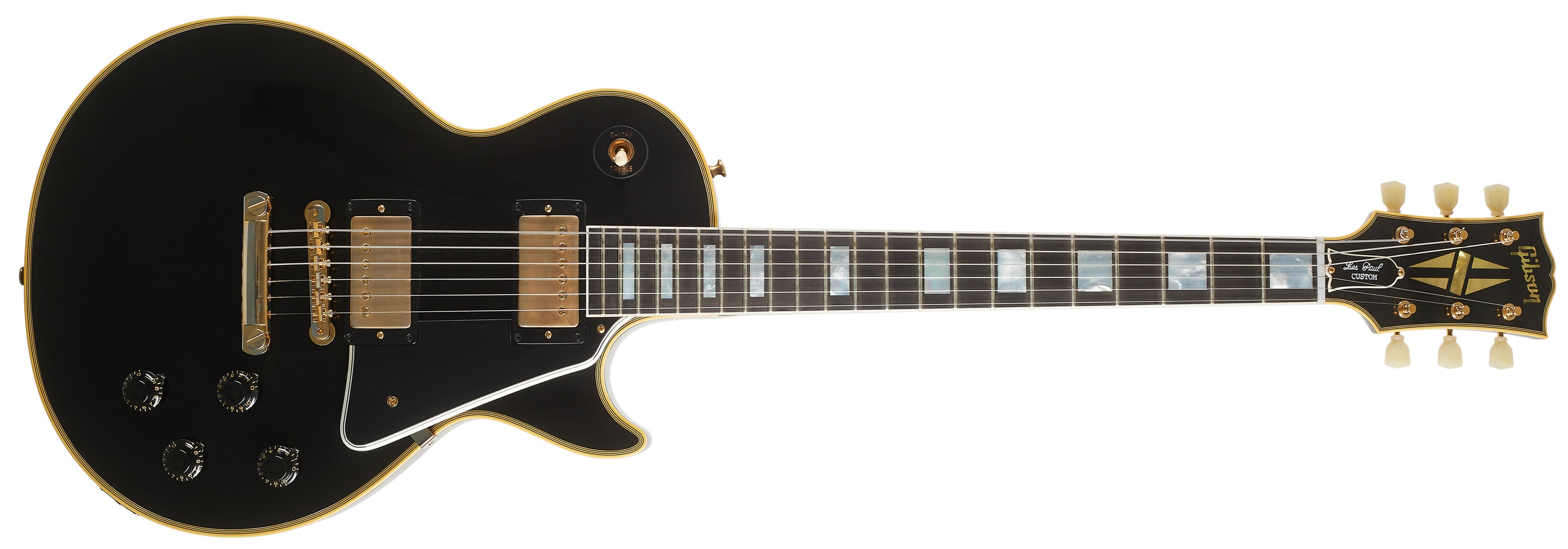 Gibson Custom Shop 1957 Les Paul Custom Reissue 2-Pickup VOS Ebony (ro