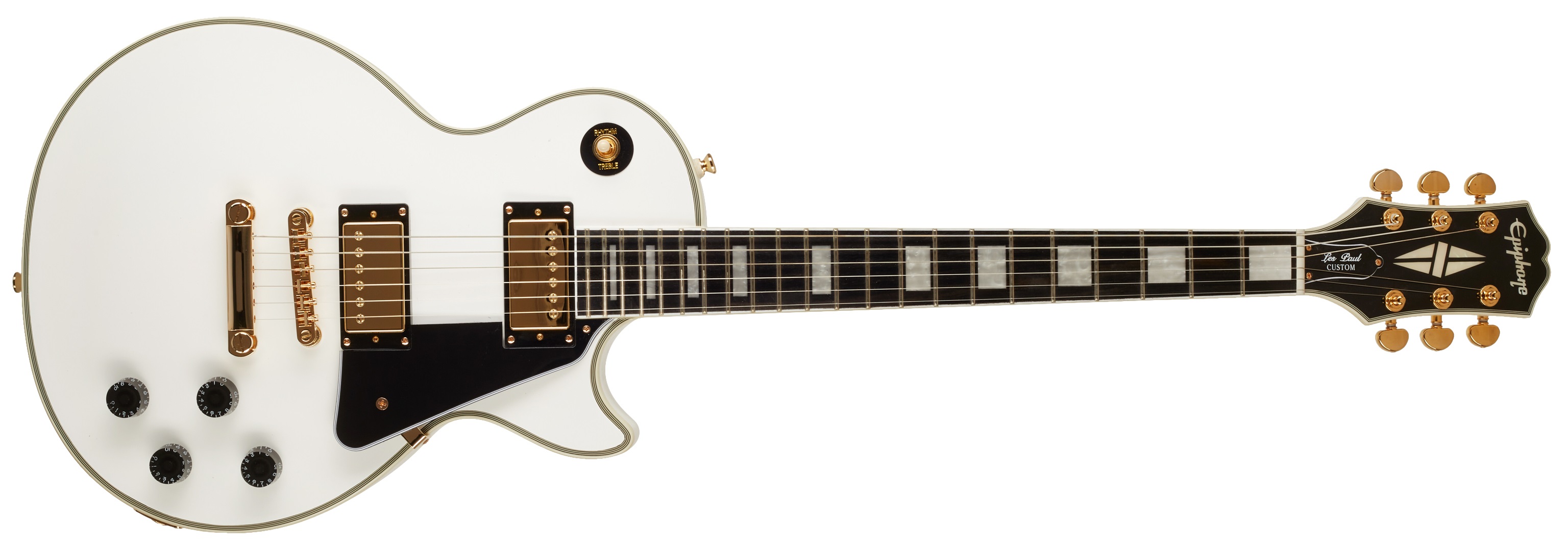 Levně Epiphone Les Paul Custom Alpine White