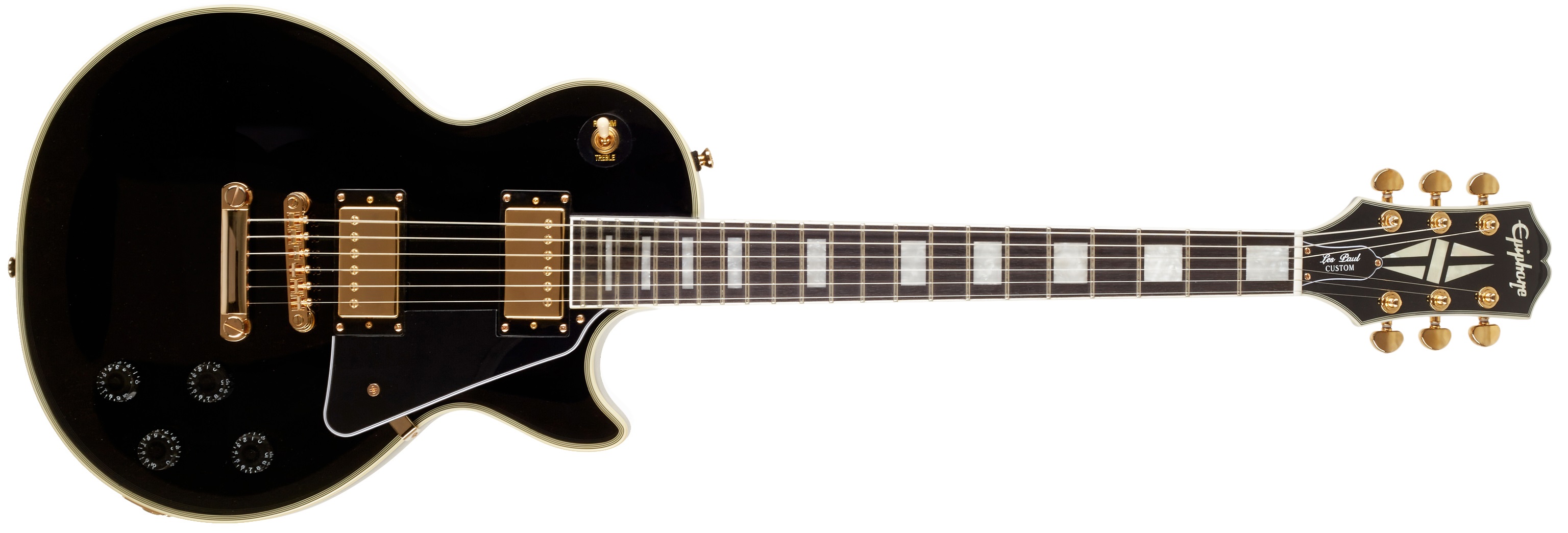 Levně Epiphone Les Paul Custom Ebony
