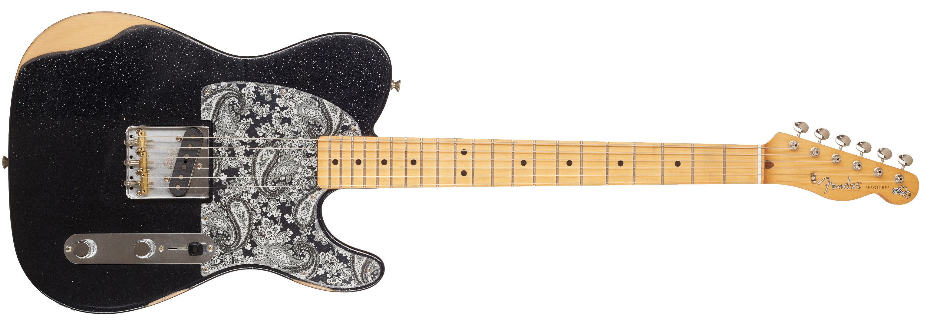 Levně Fender Brad Paisley Esquire MN BLK