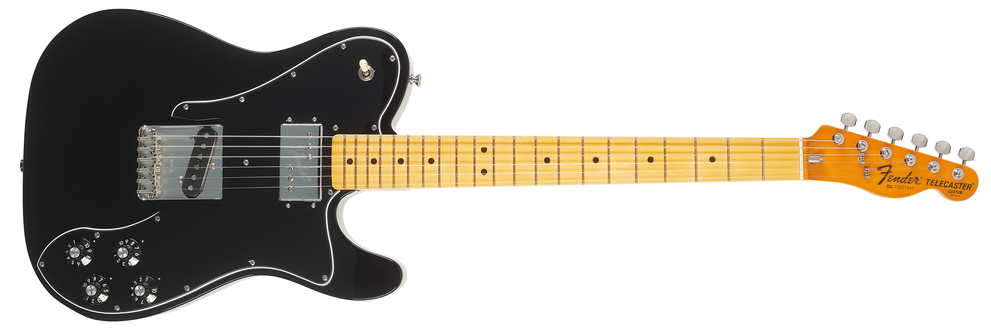 Levně Fender American Vintage II 1977 Telecaster Custom MN BK