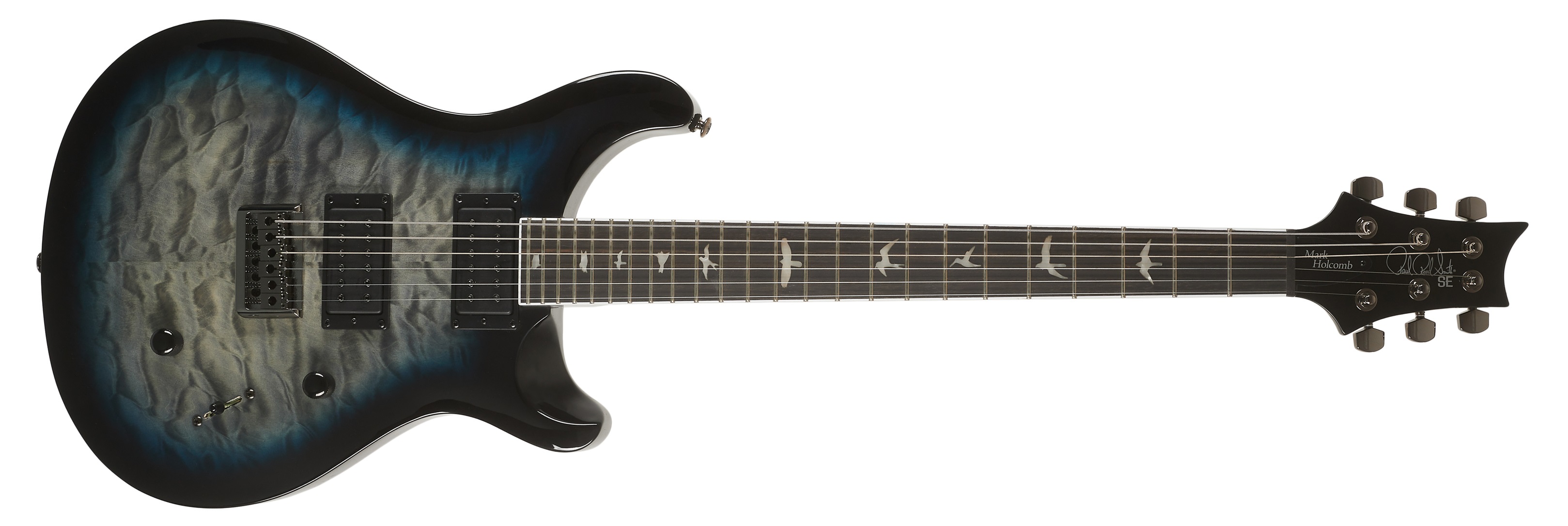 PRS SE Mark Holcomb Holcomb Blue Burst (použité)