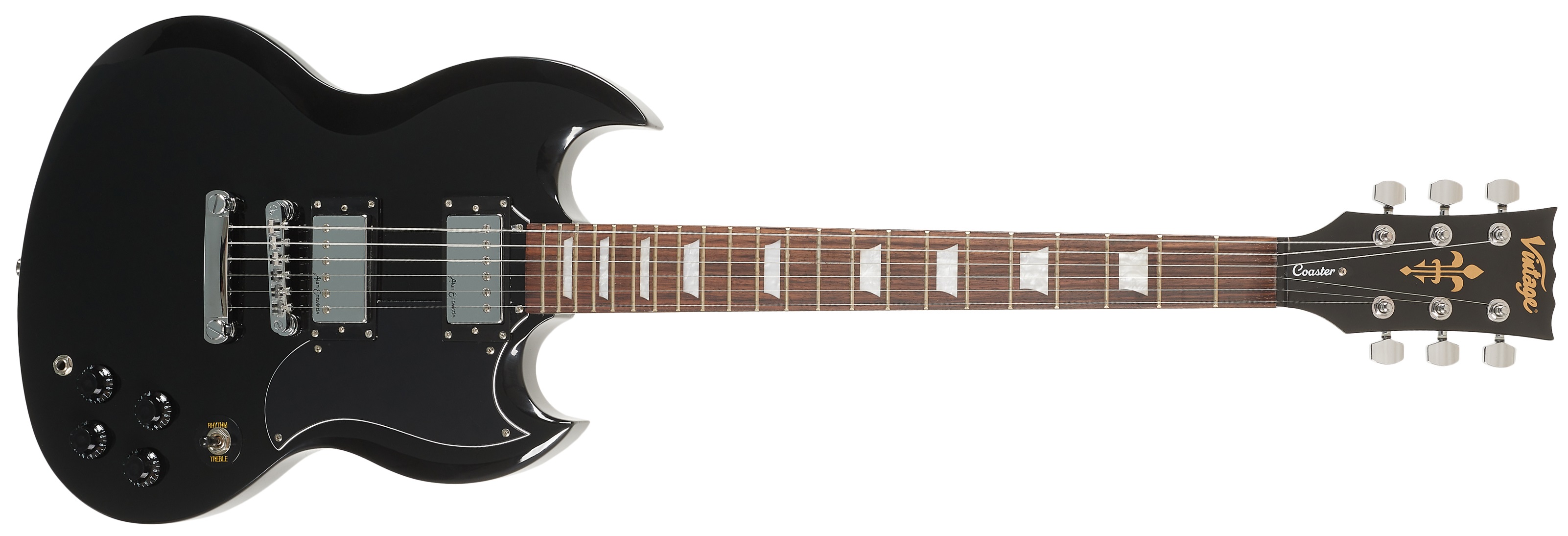 Levně Vintage V69 Coaster Gloss Black