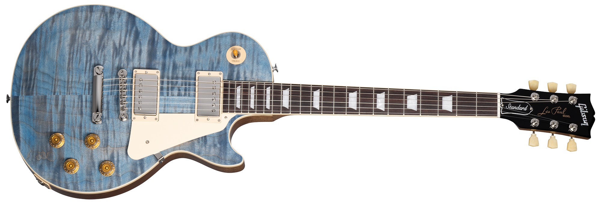 Levně Gibson Les Paul Standard 50s Figured Top Ocean Blue