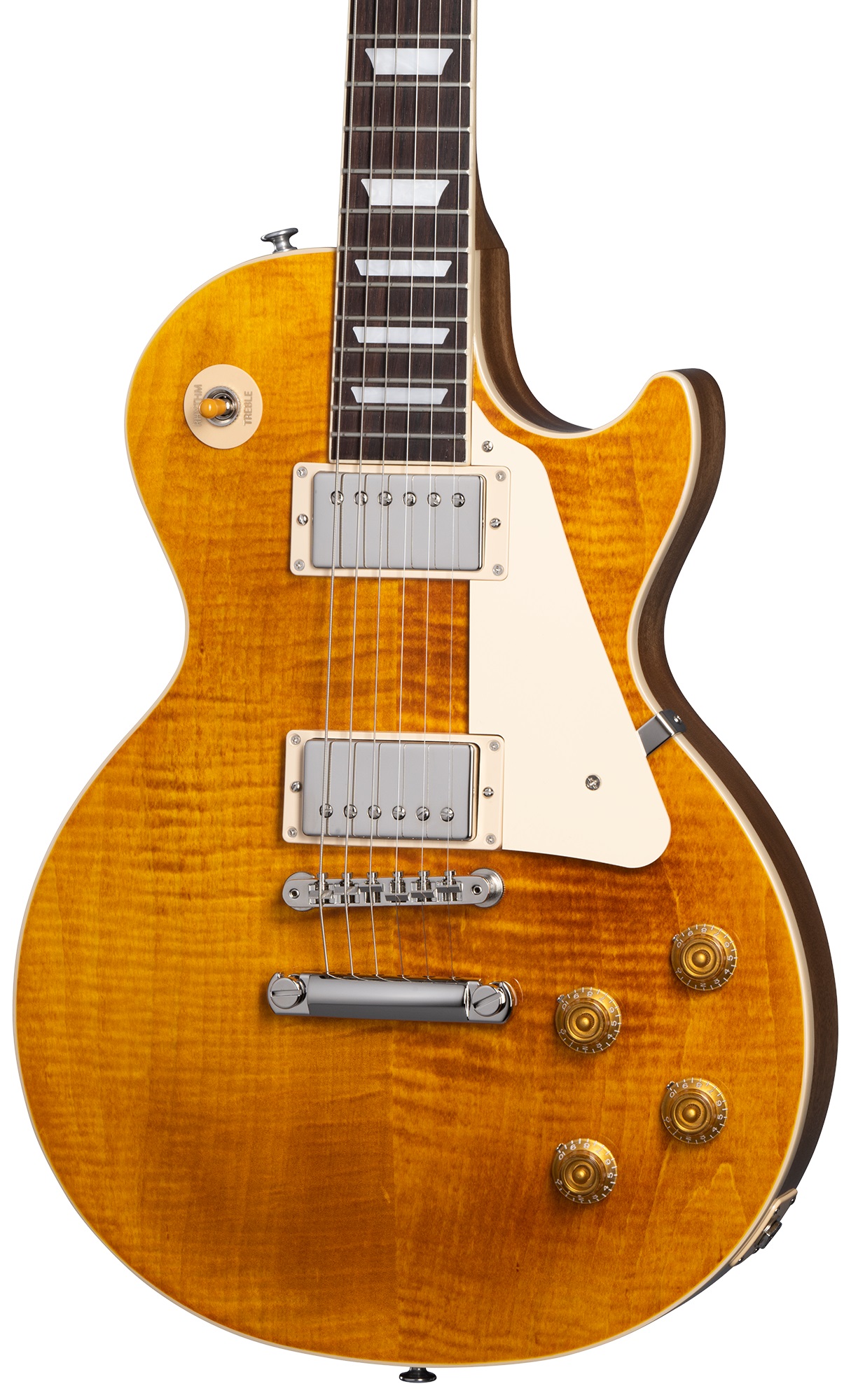 Gibson Les Paul Standard 50s Figured Top Honey Amber (obrázek 3)