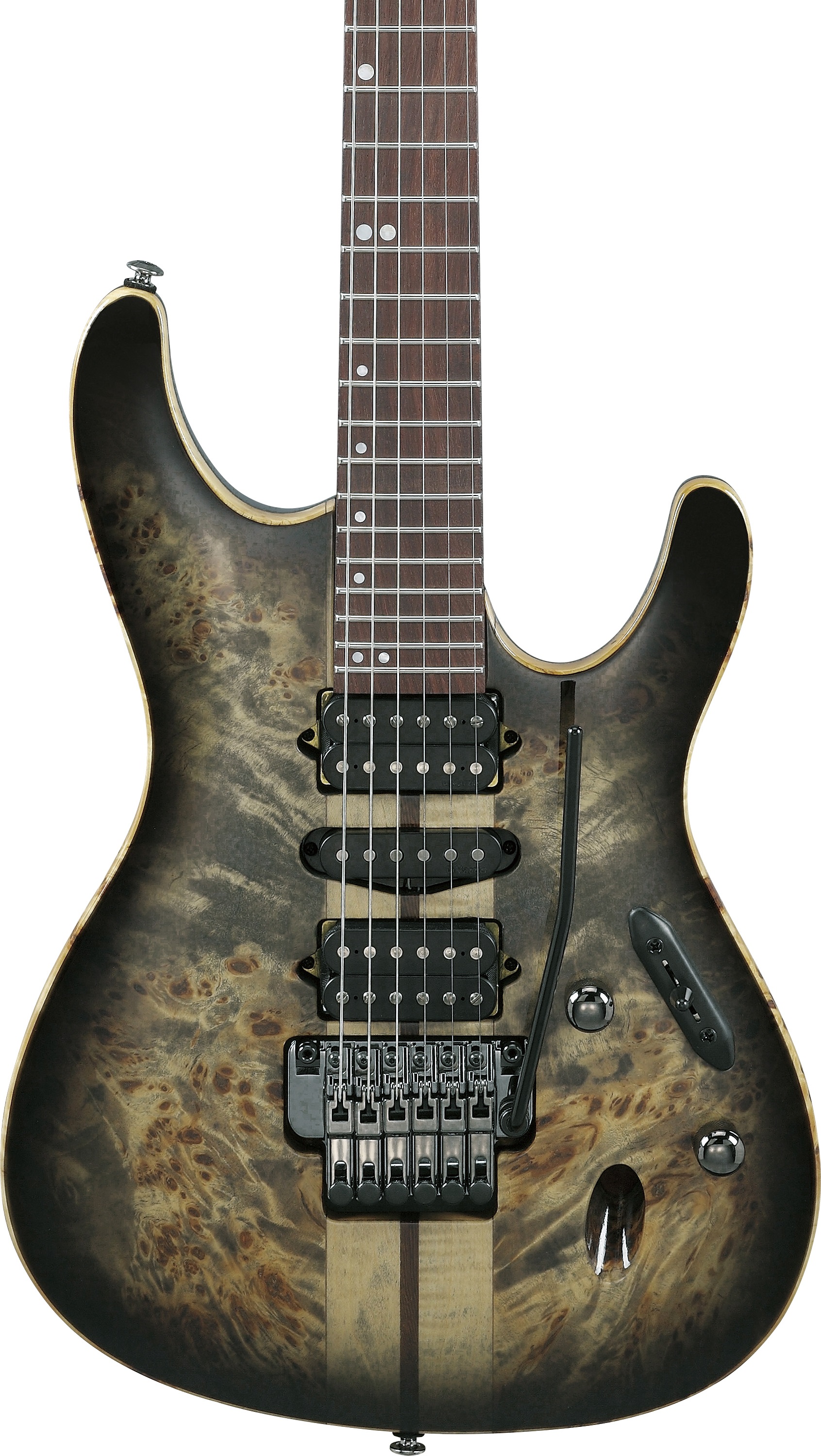Ibanez S1070PBZ Charcoal Black Burst (obrázek 4)
