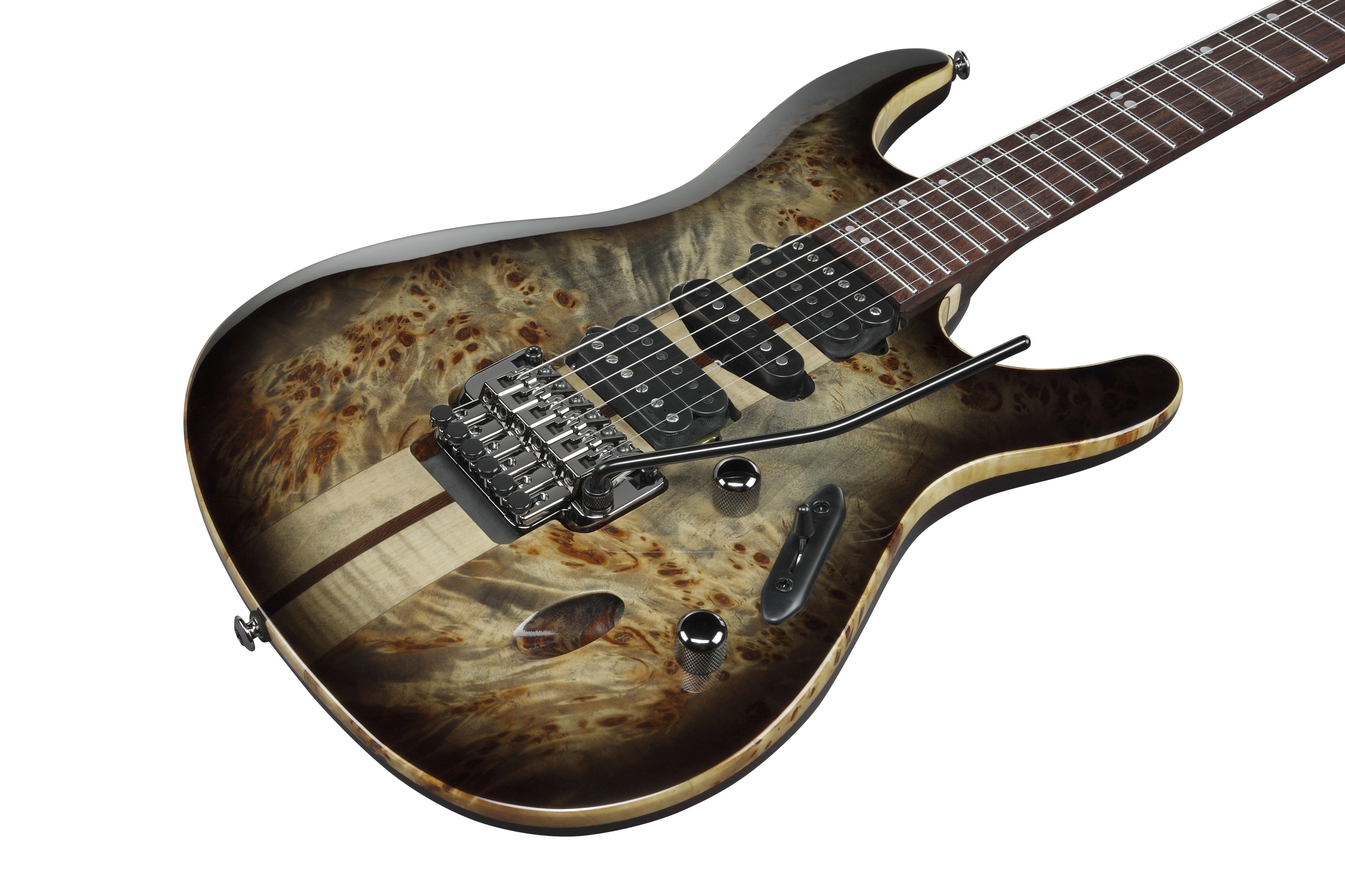 Ibanez S1070PBZ Charcoal Black Burst (obrázek 6)