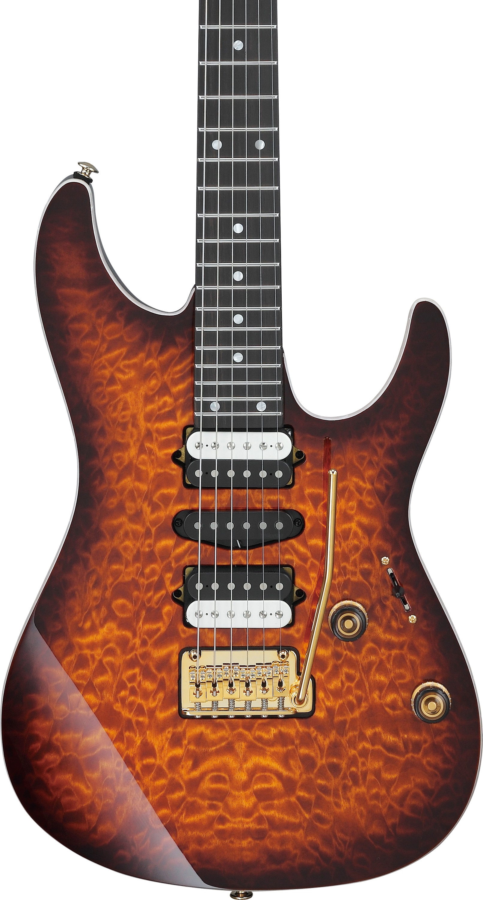 Ibanez AZ47P1QM Dragon Eye Burst (obrázek 4)