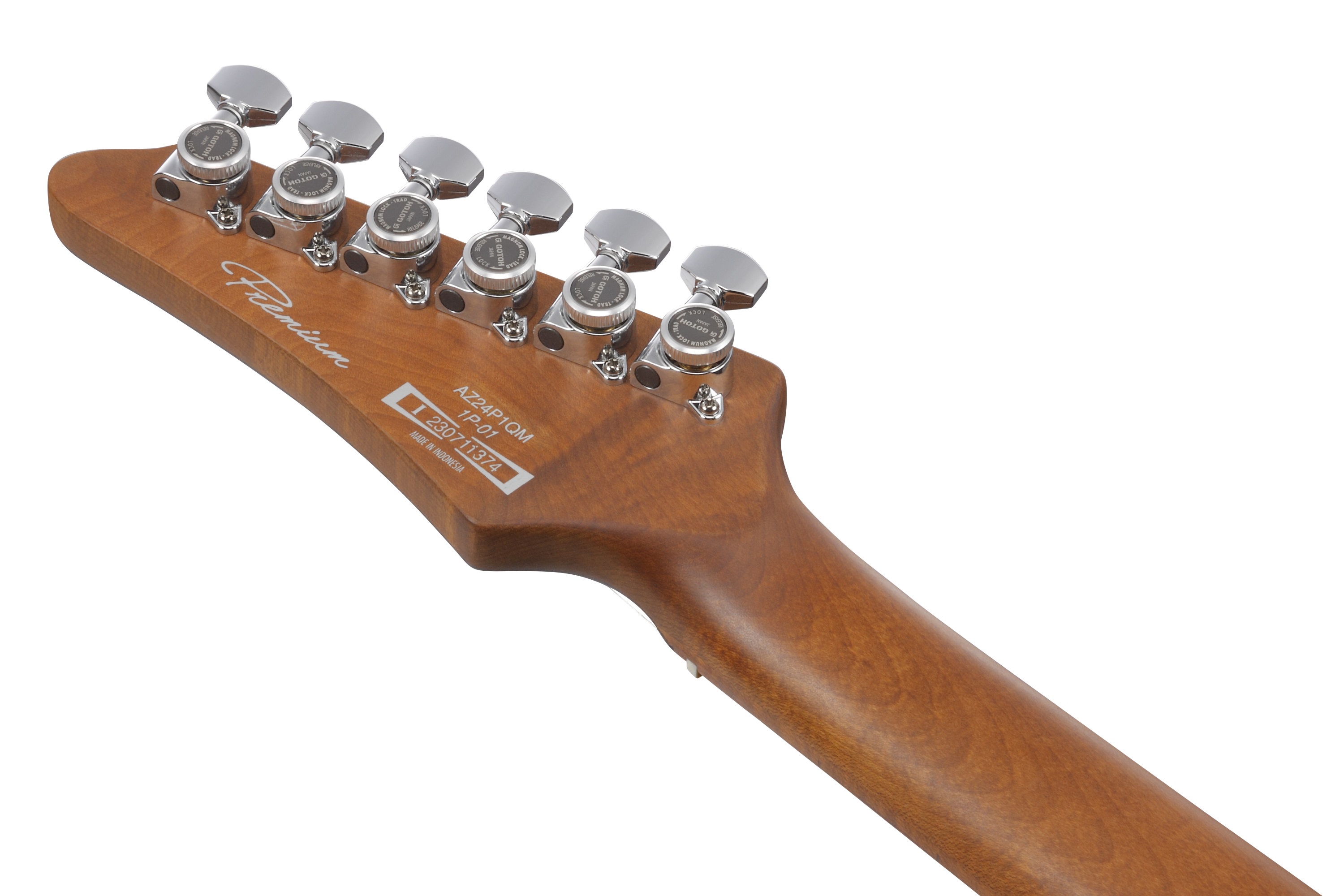 Ibanez AZ24P1QM Deep Ocean Blonde (obrázek 9)