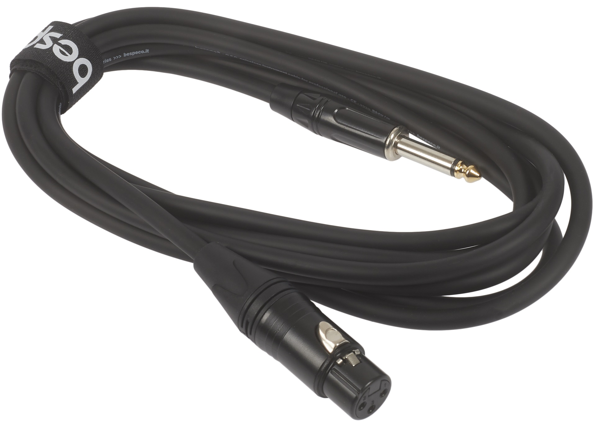 Bespeco ROCKIT Microphone Cable Jack - XLR F 3 m (obrázek 3)