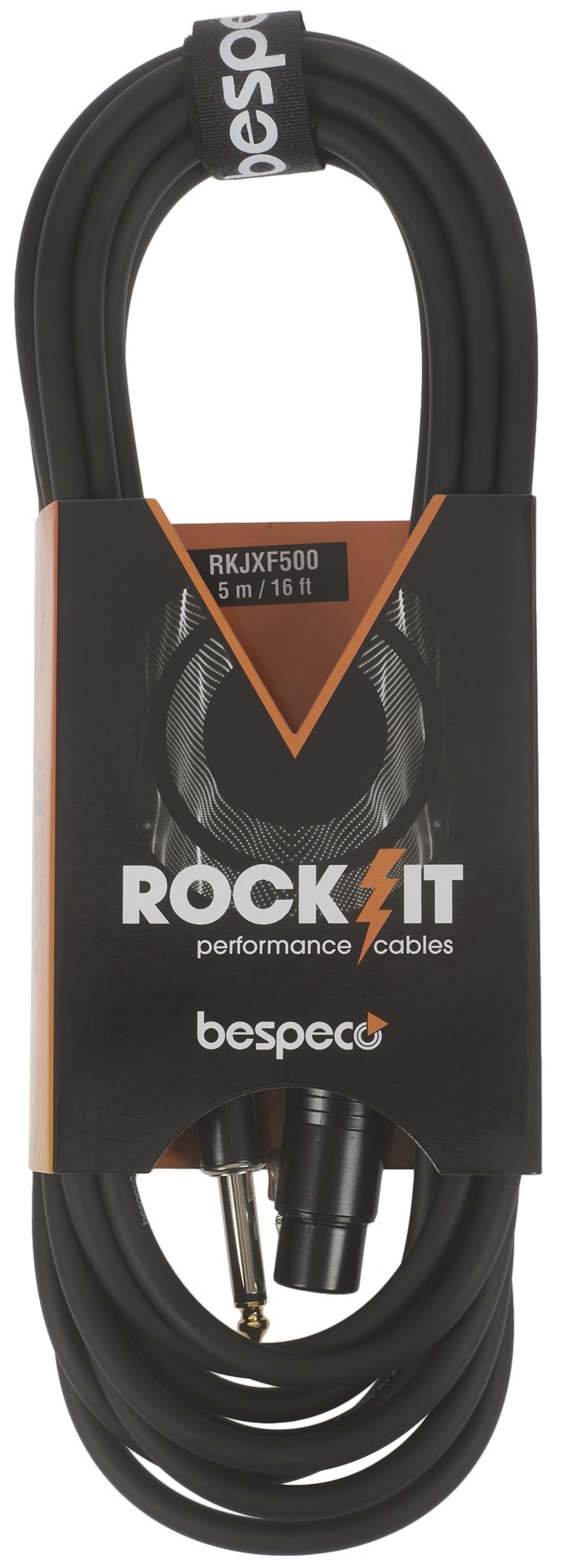 Levně Bespeco ROCKIT Microphone Cable Jack - XLR F 5 m