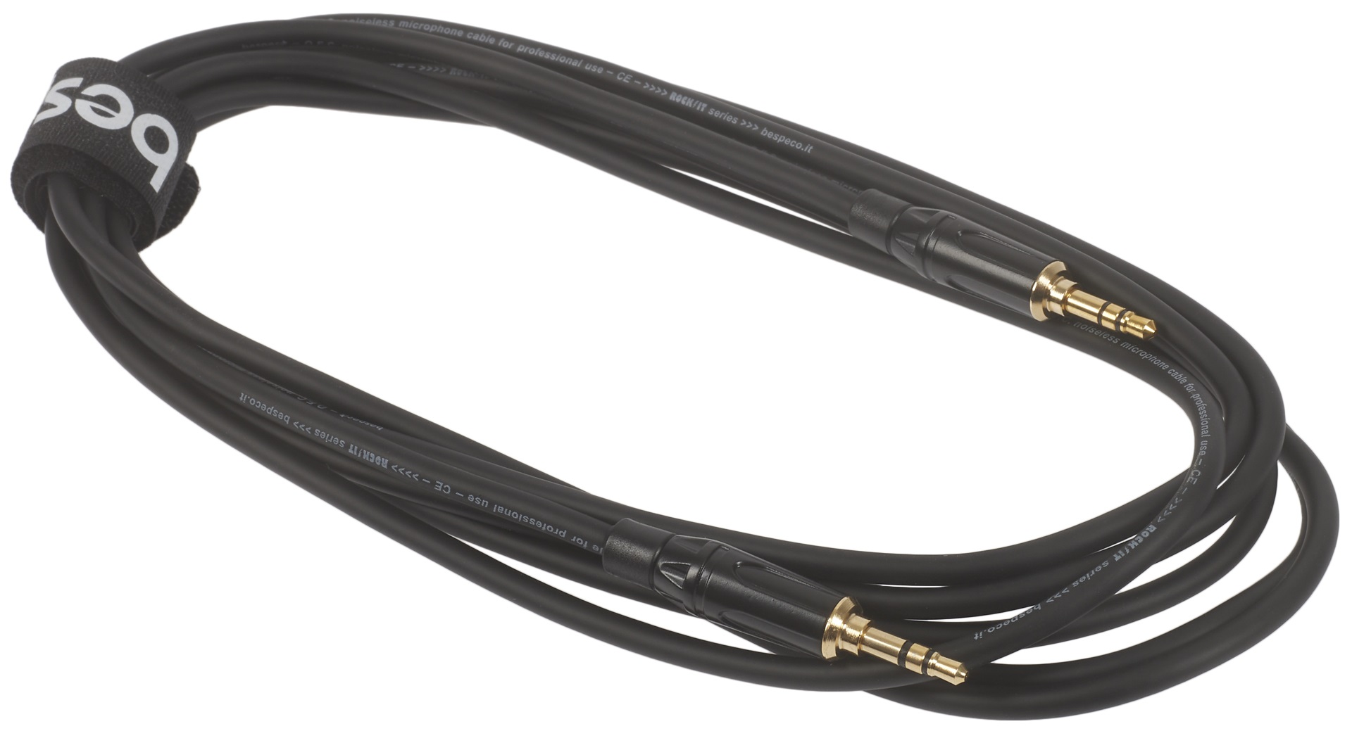 Bespeco ROCKIT Stereo Cable Jack 3,5 TRS - Jack 3,5 TRS 3 m (obrázek 3)