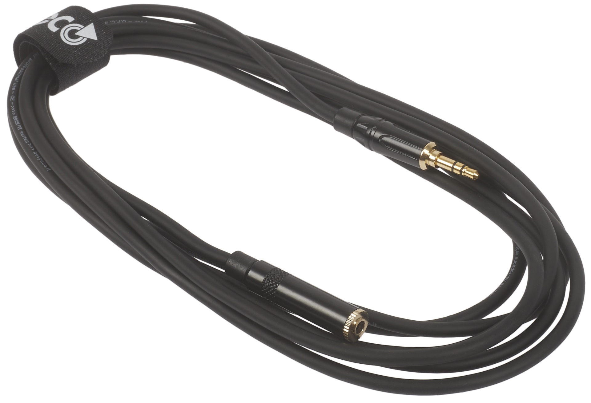 Bespeco ROCKIT Stereo Cable Jack 3,5 TRS M - Jack 3,5 TRS F 3 m (obrázek 3)