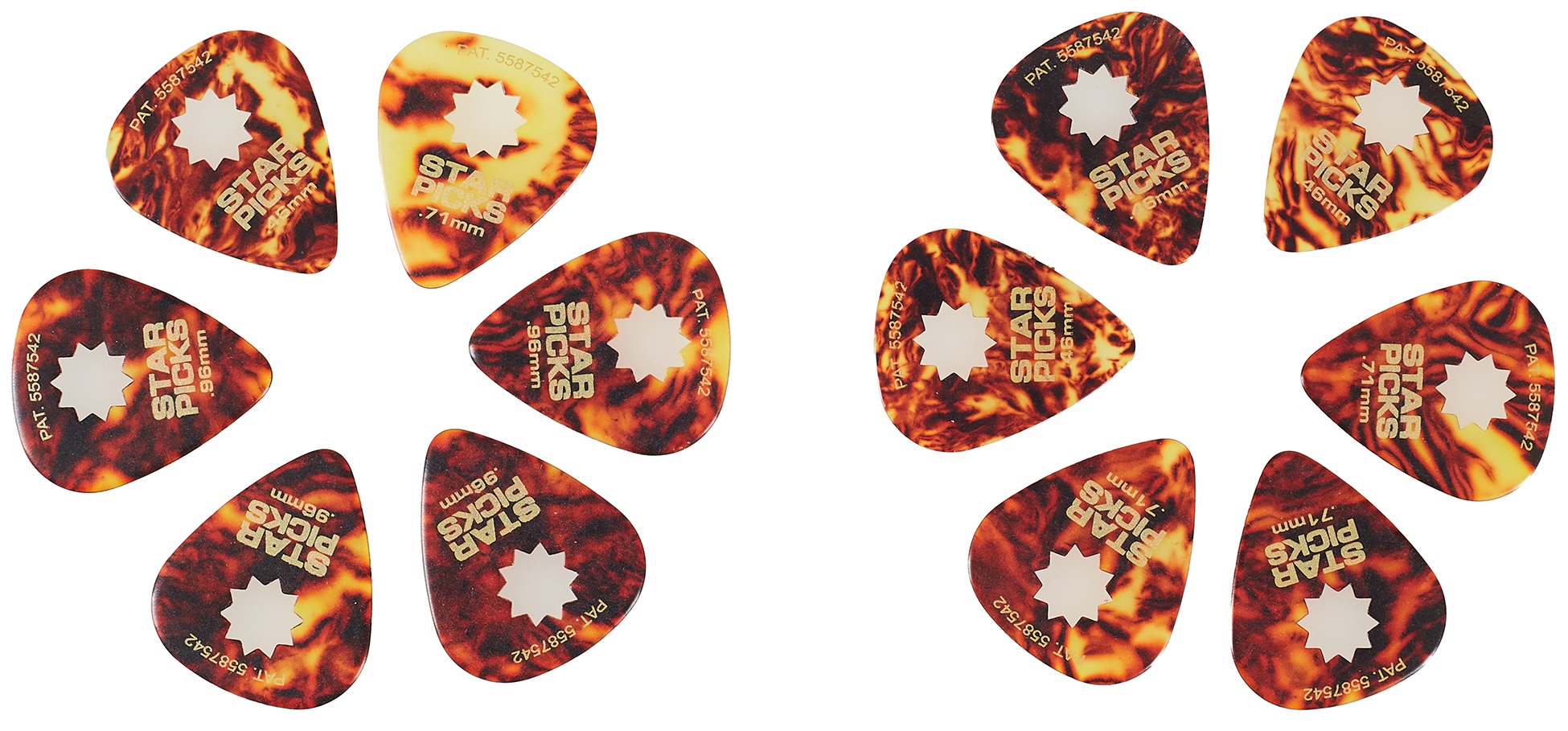 Levně Star Picks Tortoise Shell Mixed Pack