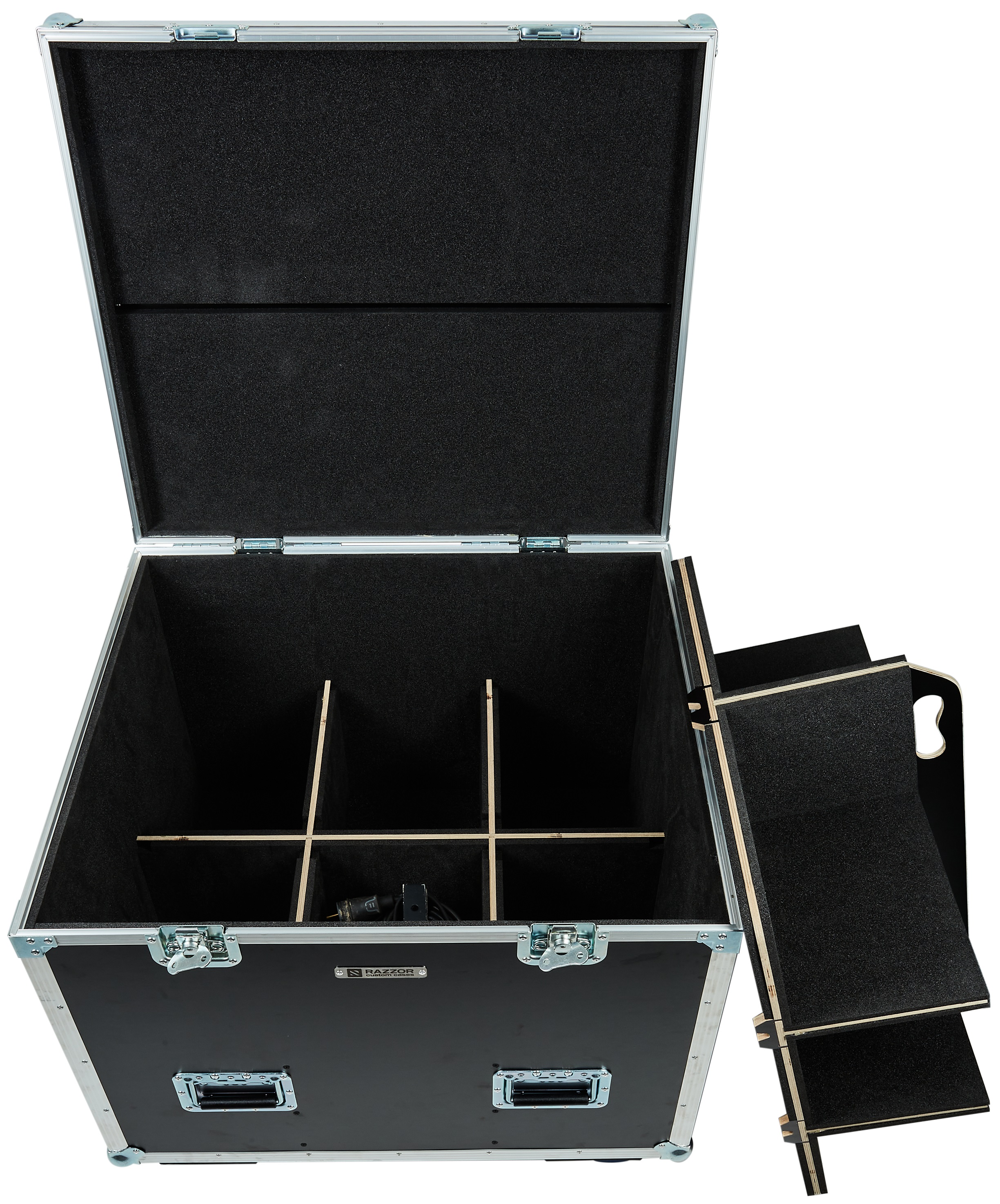 Razzor Cases 12x LED IP PAR 12x12W HCL ve dvou patrech po 6ks (obrázek 7)