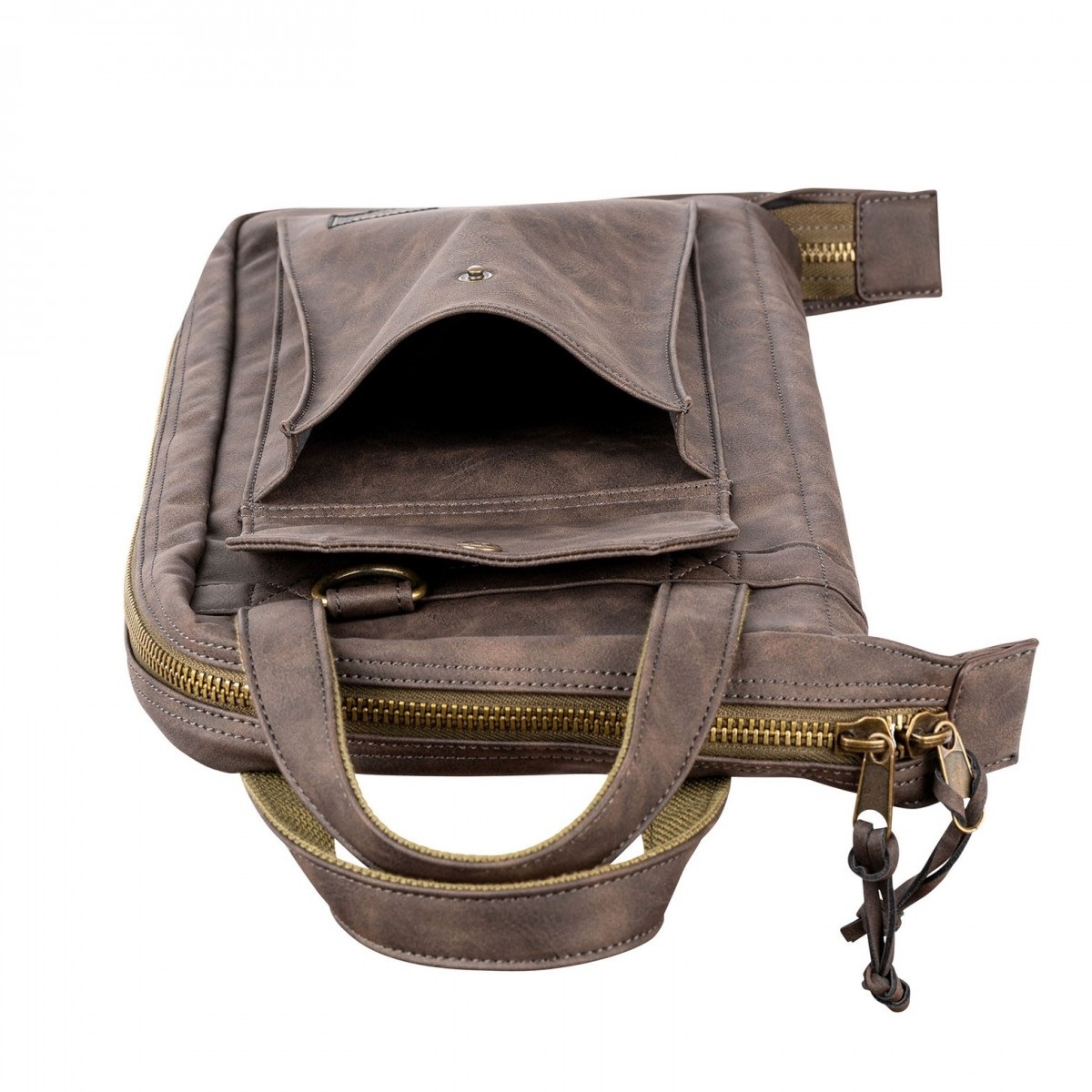 Meinl Vintage Hyde Stick Bag, Dark Brown (obrázek 4)