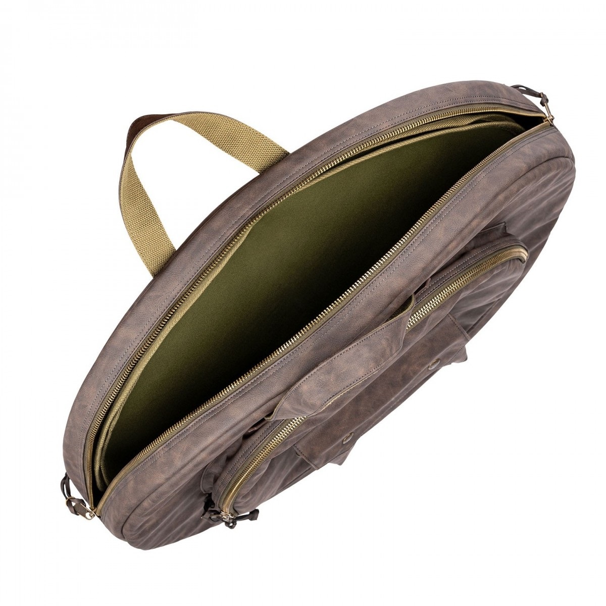 Meinl 22" Vintage Hyde Cymbal Bag, Dark Brown (obrázek 4)