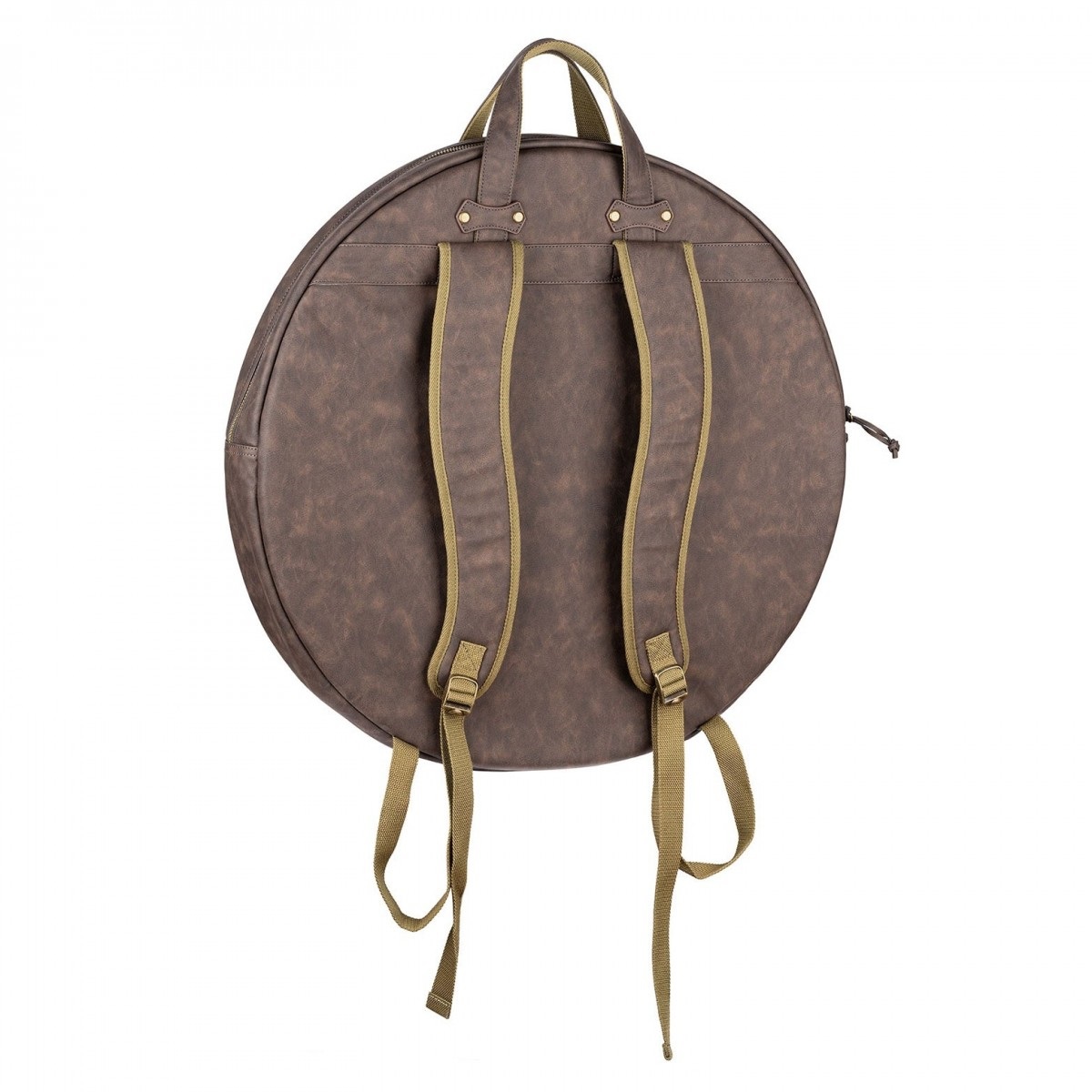 Meinl 22" Vintage Hyde Cymbal Bag, Dark Brown (obrázek 5)