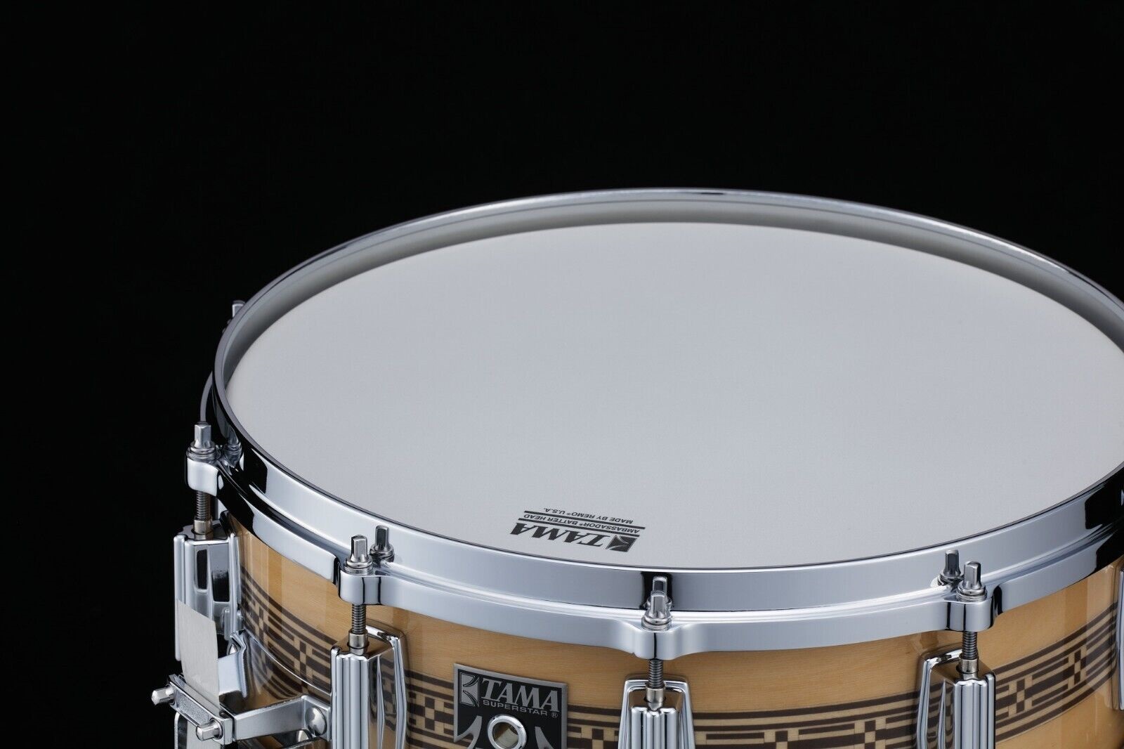 Tama 14" x 5" Mastercraft Artwood Snare Drum (obrázek 4)