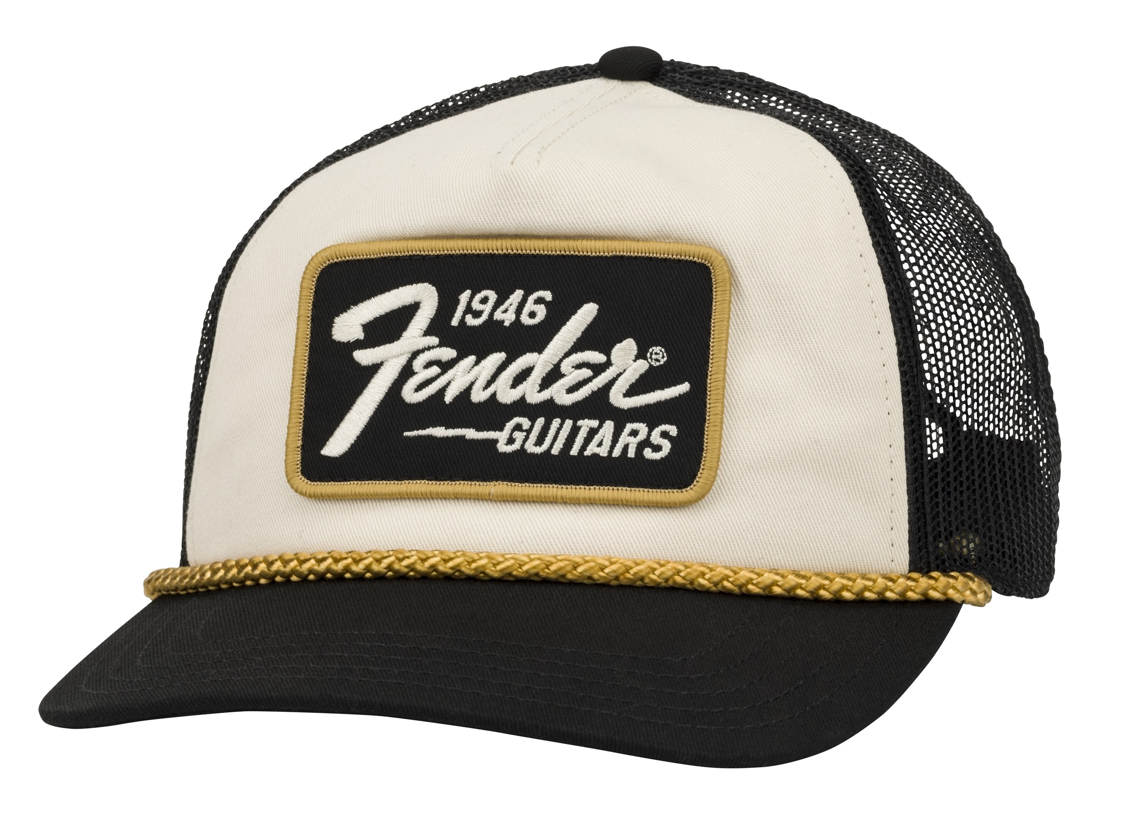 Levně Fender 1946 Gold Braid Hat Cream/Black