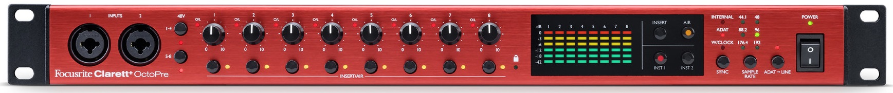 Focusrite Clarett+ OctoPre (obrázek 5)