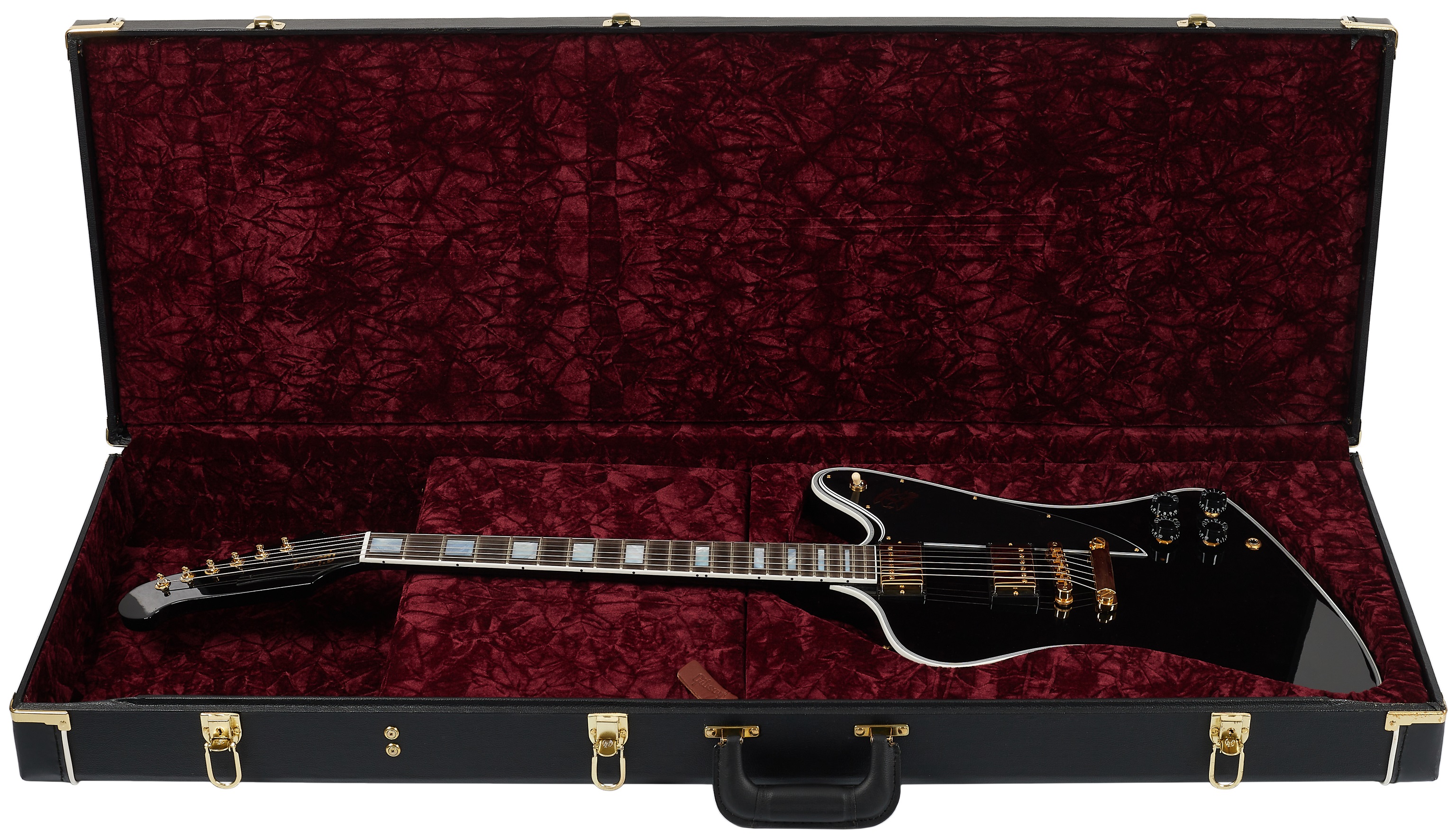 Gibson Custom Firebird Custom w/ Ebony Fingerboard Gloss Ebony (obrázek 6)