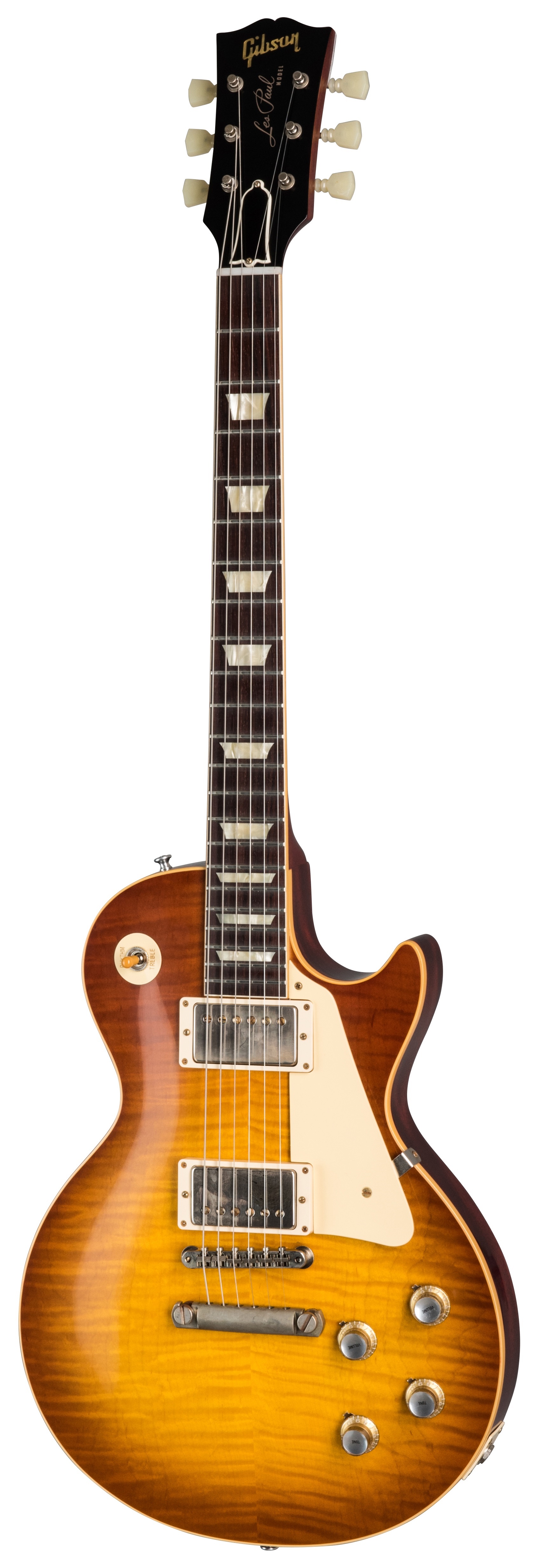 Levně Gibson Custom 1960 Les Paul Standard Reissue VOS Iced Tea Burst