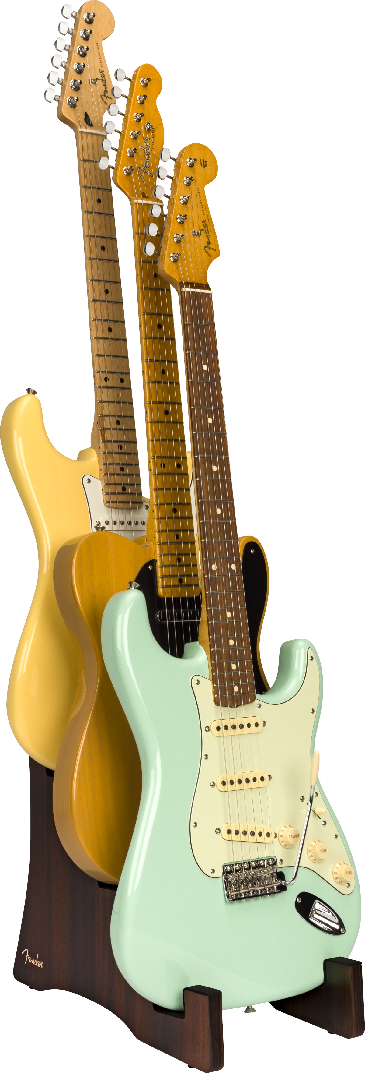 Fender Deluxe Wooden 3-Tier Multi Stand (obrázek 4)