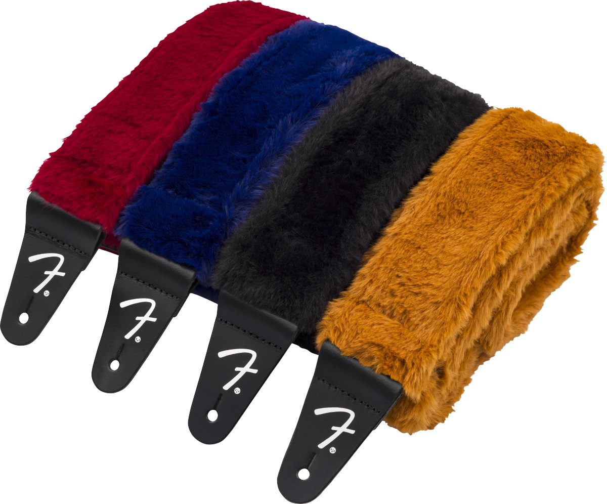 Fender Poodle Plush Strap Black (obrázek 3)