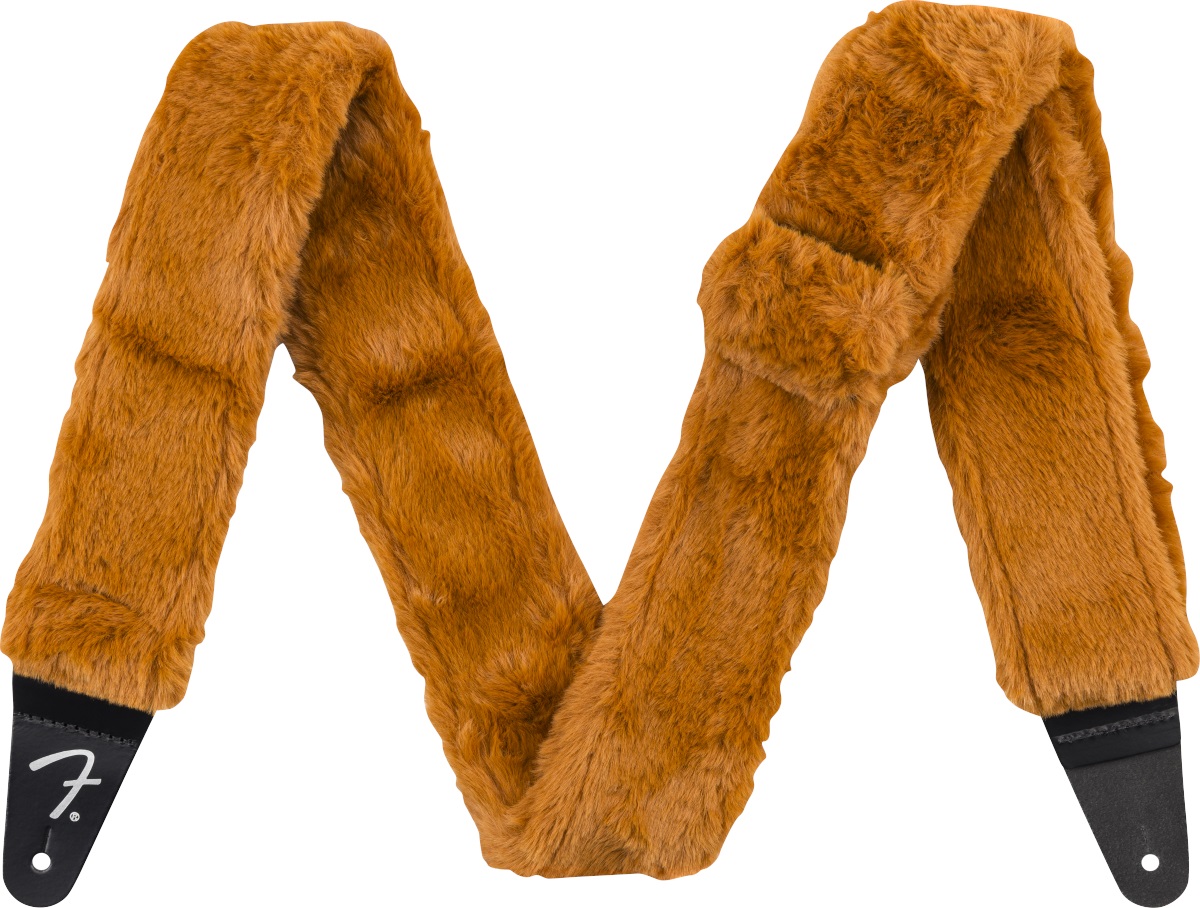 Levně Fender Poodle Plush Strap Rust