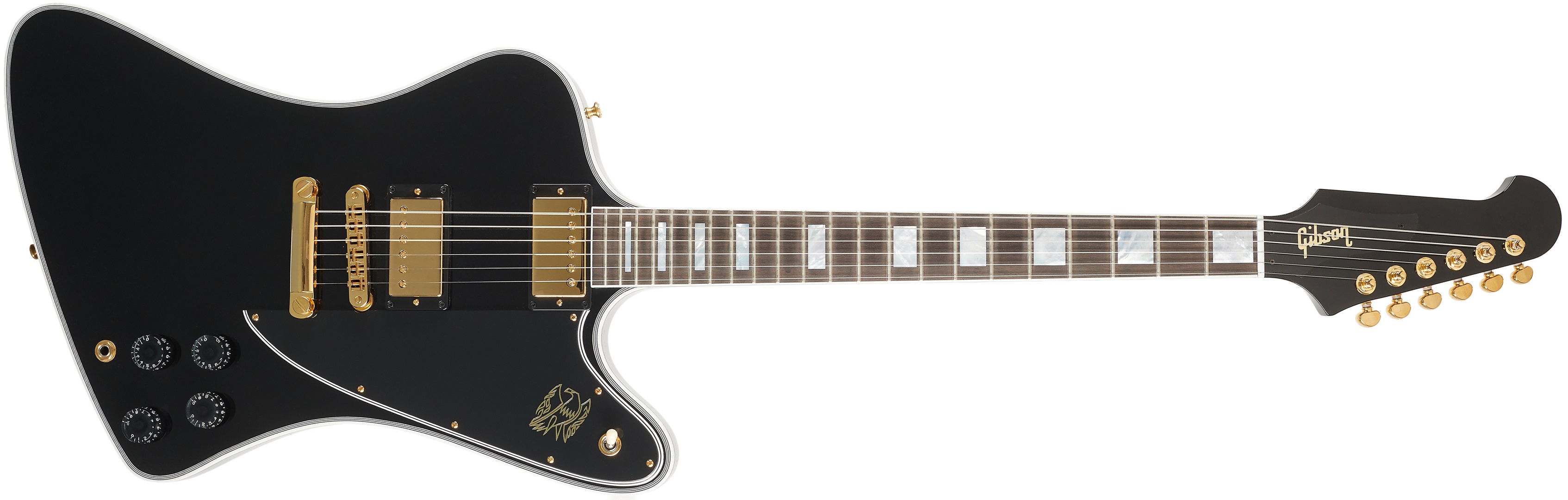 Levně Gibson Custom Firebird Custom w/ Ebony Fingerboard Gloss Ebony