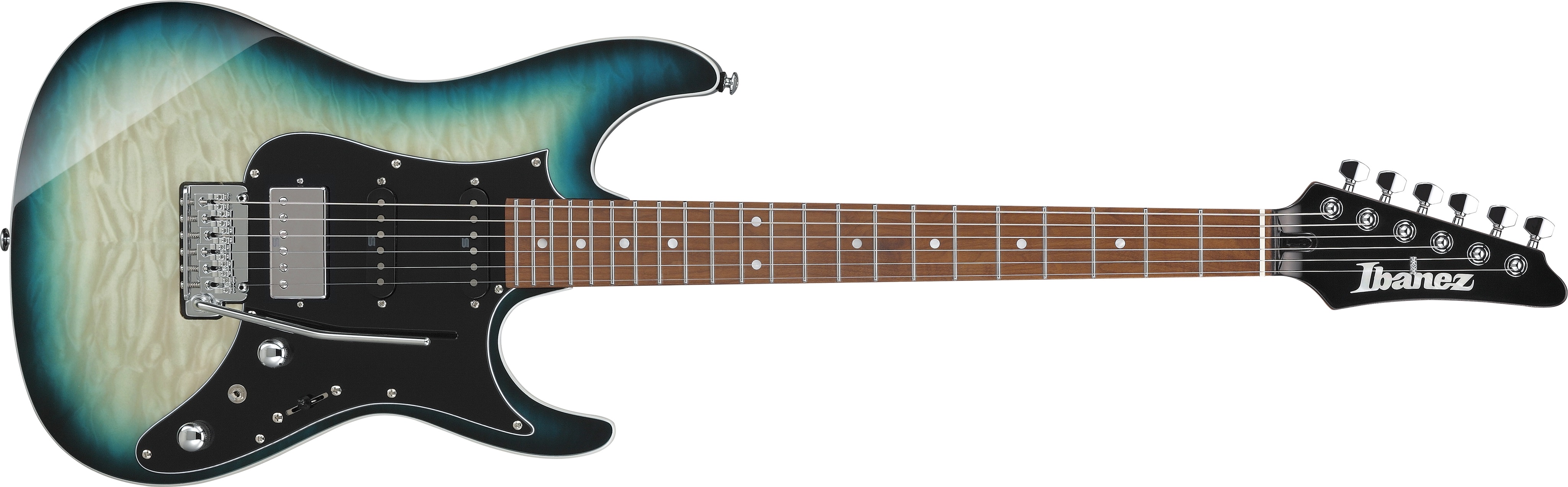 Ibanez AZ24P1QM Deep Ocean Blonde