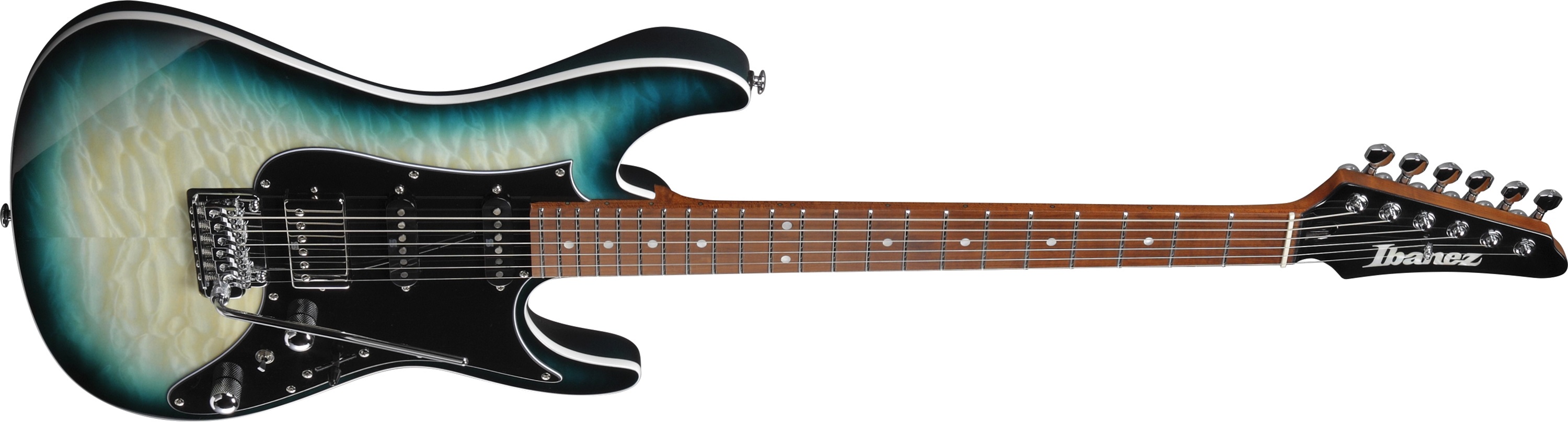 Ibanez AZ24P1QM Deep Ocean Blonde (obrázek 3)