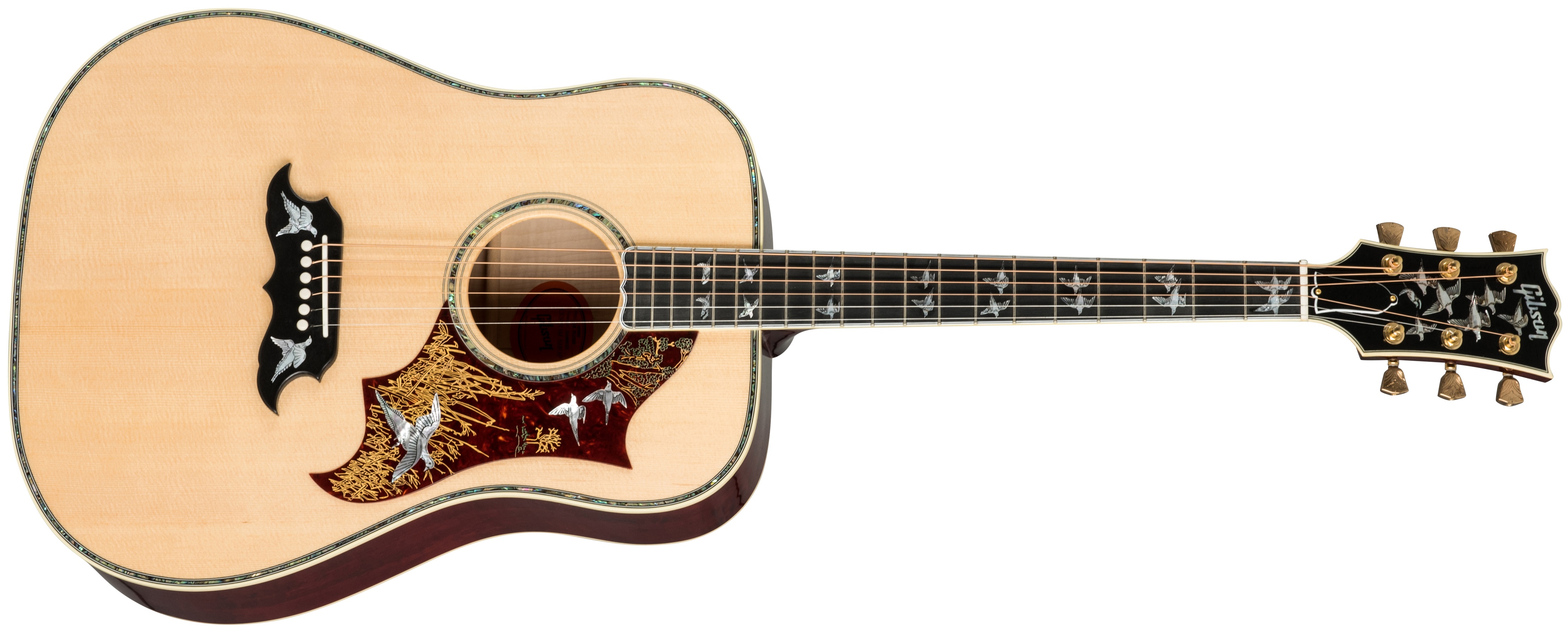 Levně Gibson Custom Doves In Flight Antique Natural