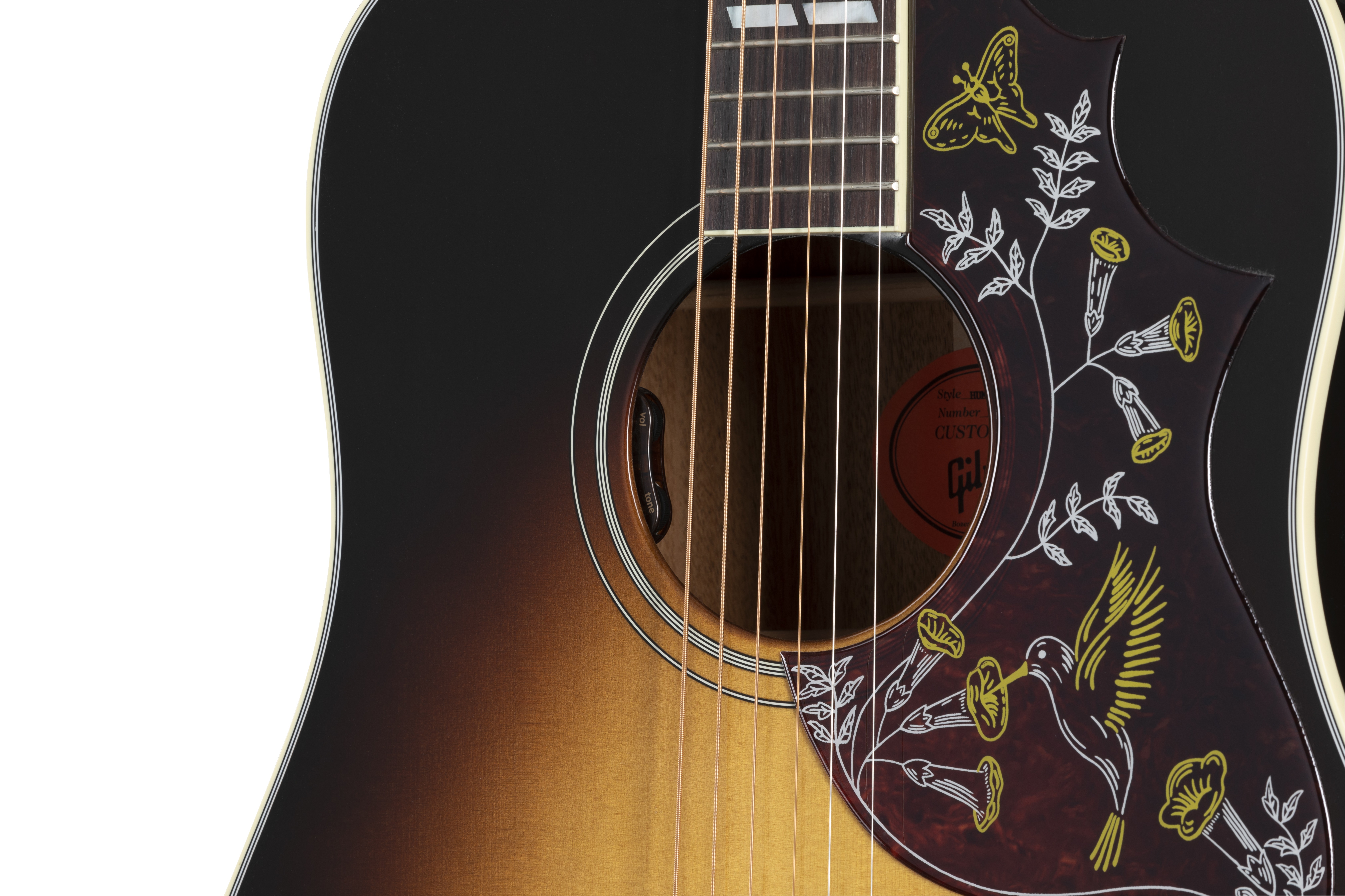 Gibson Hummingbird Standard Vintage Sunburst (obrázek 3)