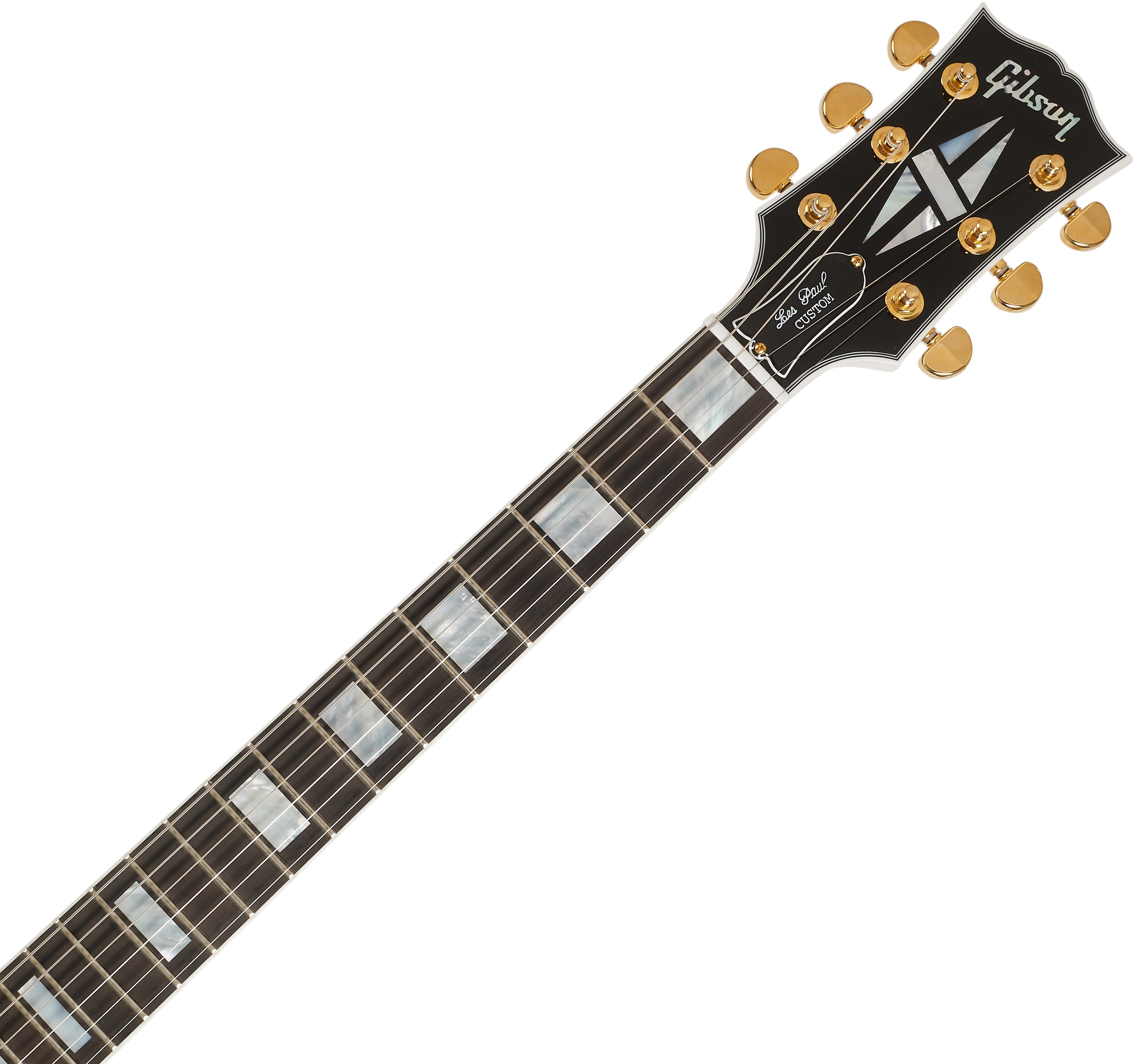Gibson Custom Les Paul Custom w/ Ebony Fingerboard Gloss Alpine White (obrázek 4)