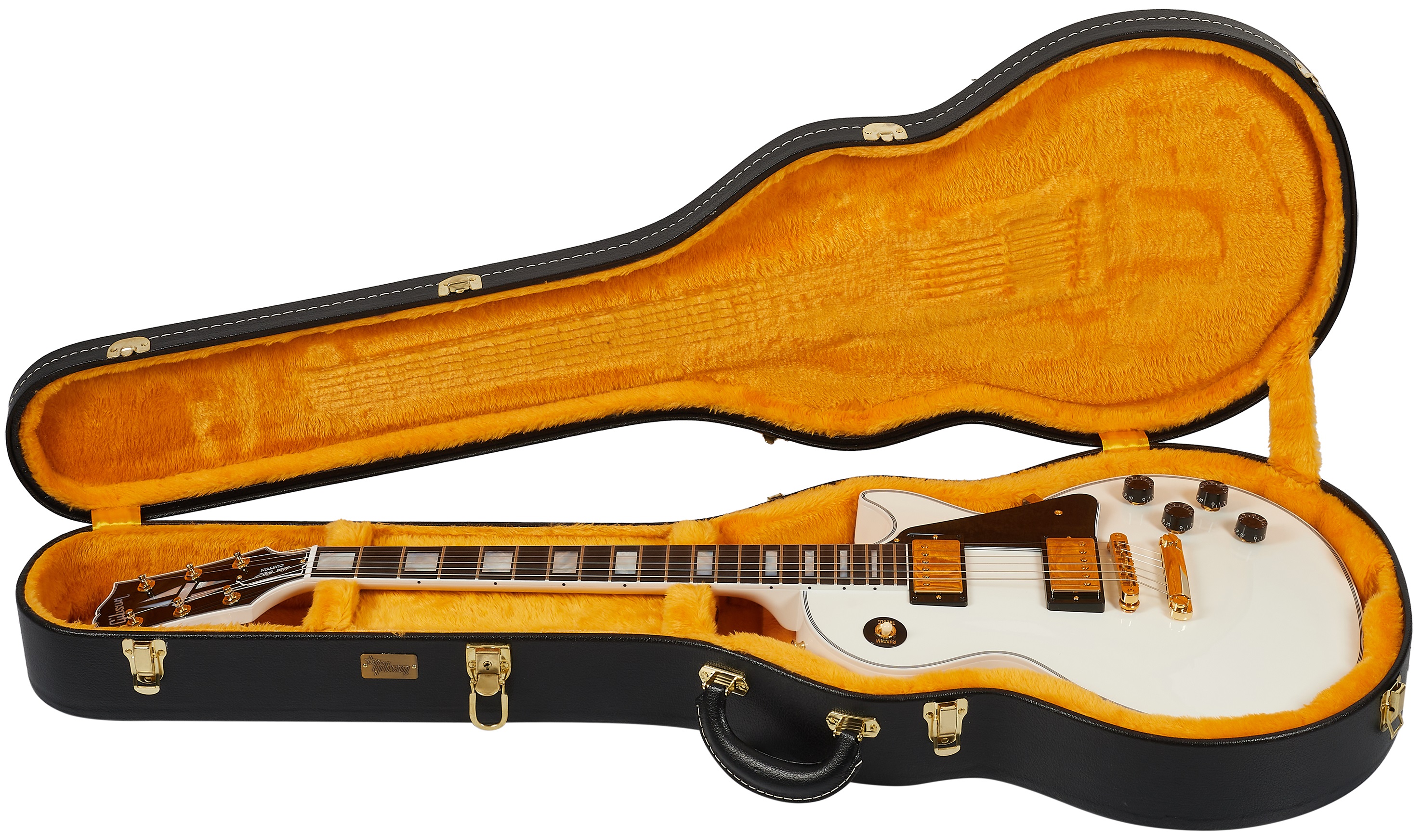 Gibson Custom Les Paul Custom w/ Ebony Fingerboard Gloss Alpine White (obrázek 6)