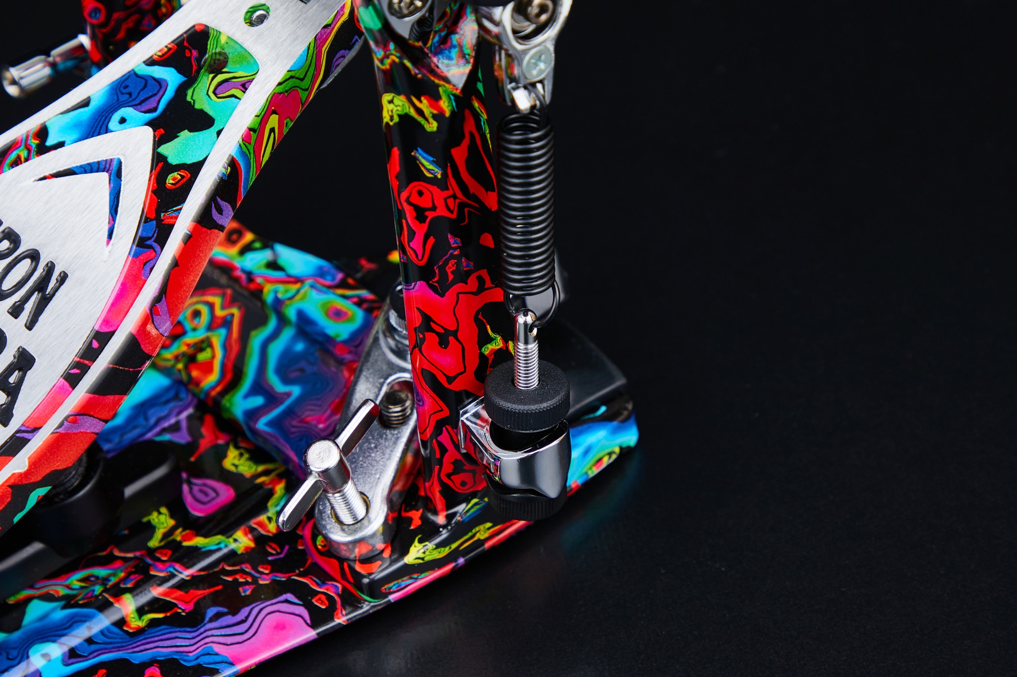 Tama 50th Limited Iron Cobra 900 Marble Psychedelic Rainbow Power Glid (obrázek 5)